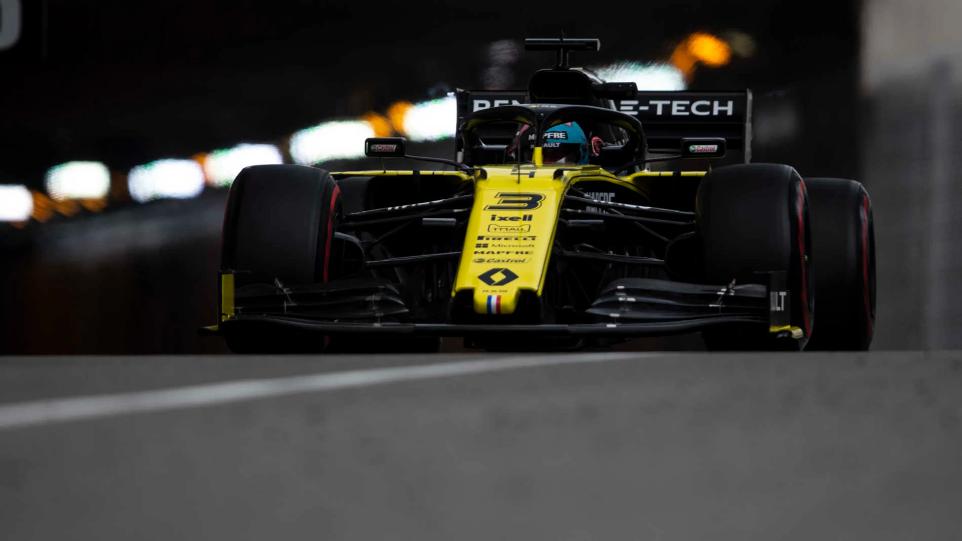 MONTE CARLO, MONACO - MAY 23: Daniel Ricciardo, Renault R.S.19 during the Monaco GP at Monte Carlo