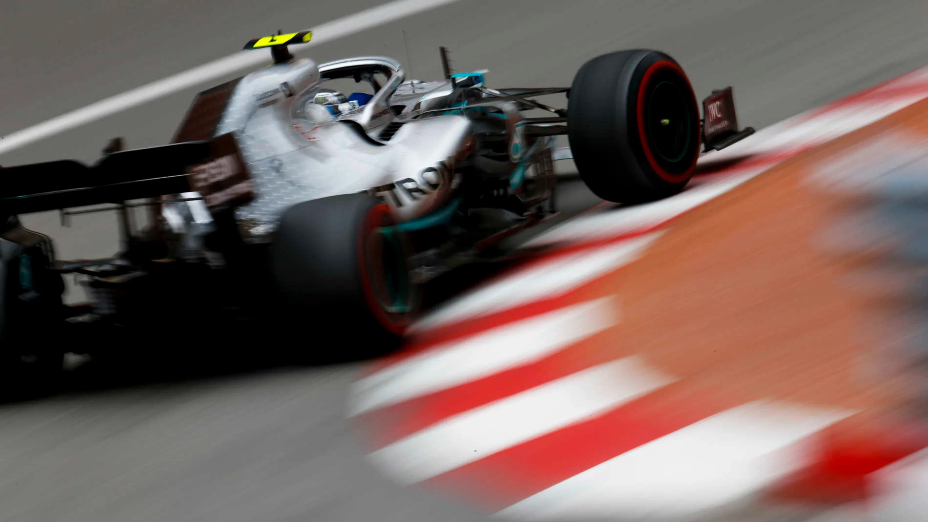 MONTE CARLO, MONACO - MAY 23: Valtteri Bottas, Mercedes AMG W10 during the Monaco GP at Monte Carlo