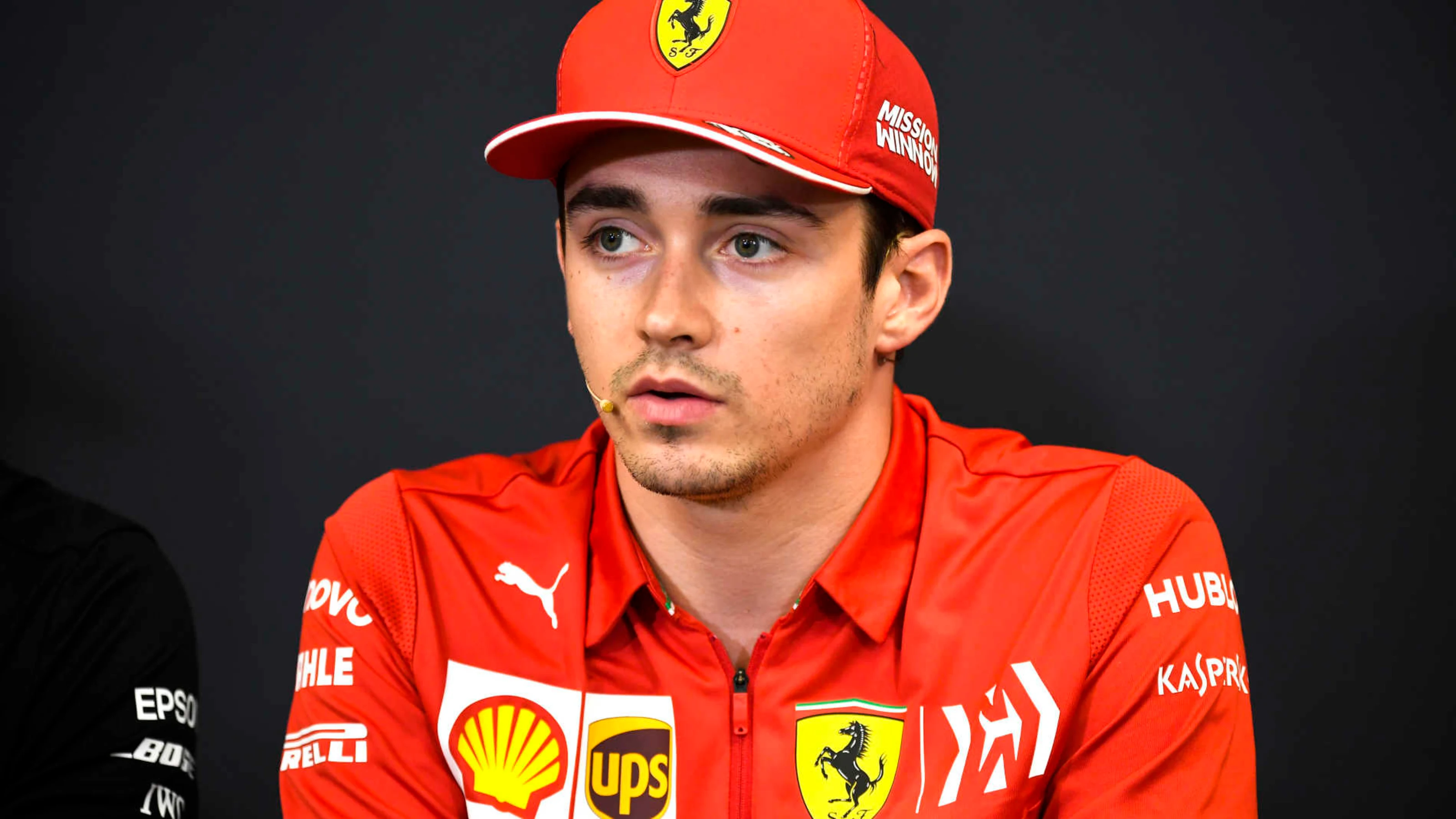MONTE CARLO, MONACO - MAY 22: Charles Leclerc, Ferrari in Press Conference during the Monaco GP at