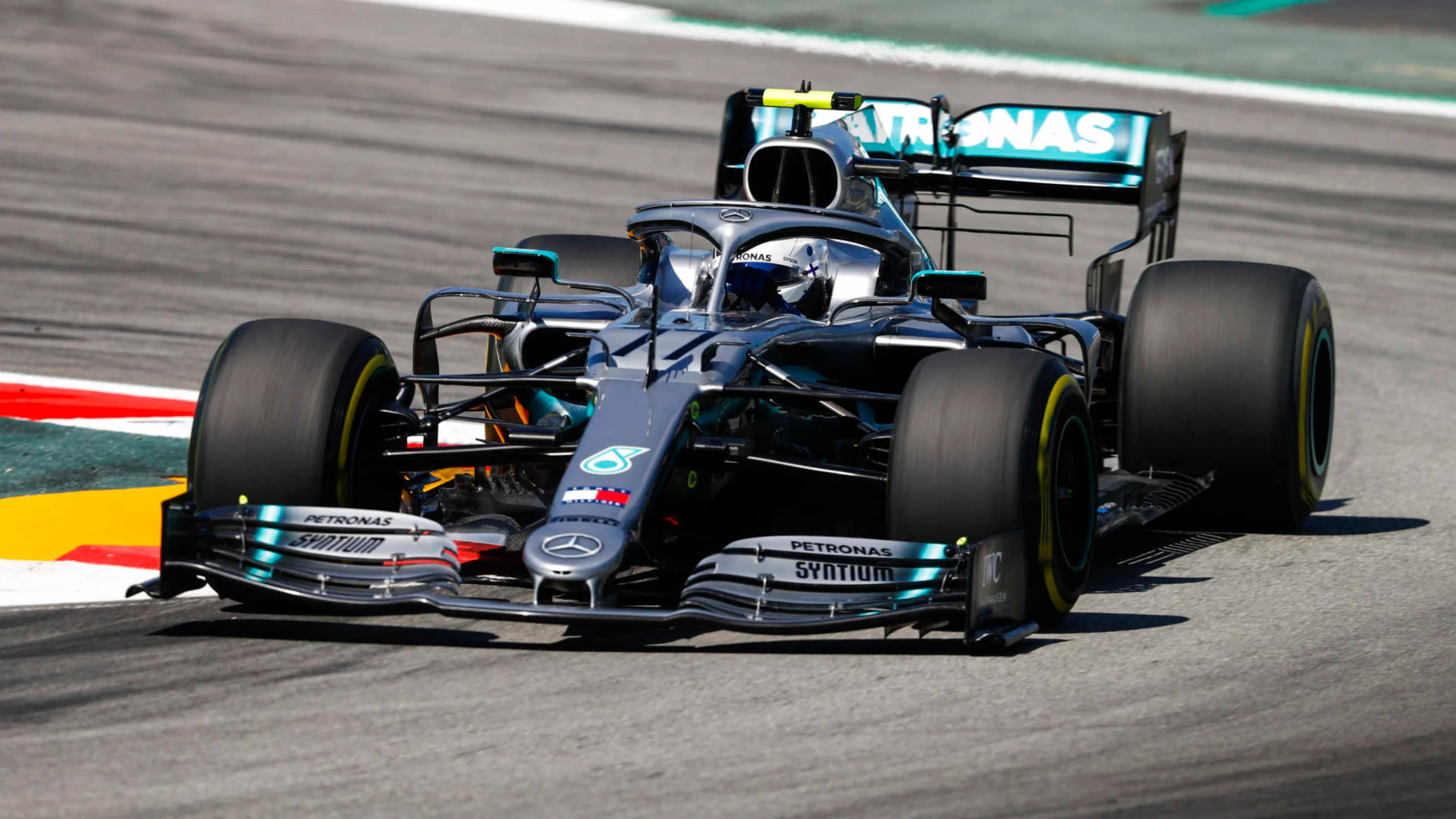 CIRCUIT DE BARCELONA-CATALUNYA, SPAIN - MAY 10: Valtteri Bottas, Mercedes AMG W10 during the