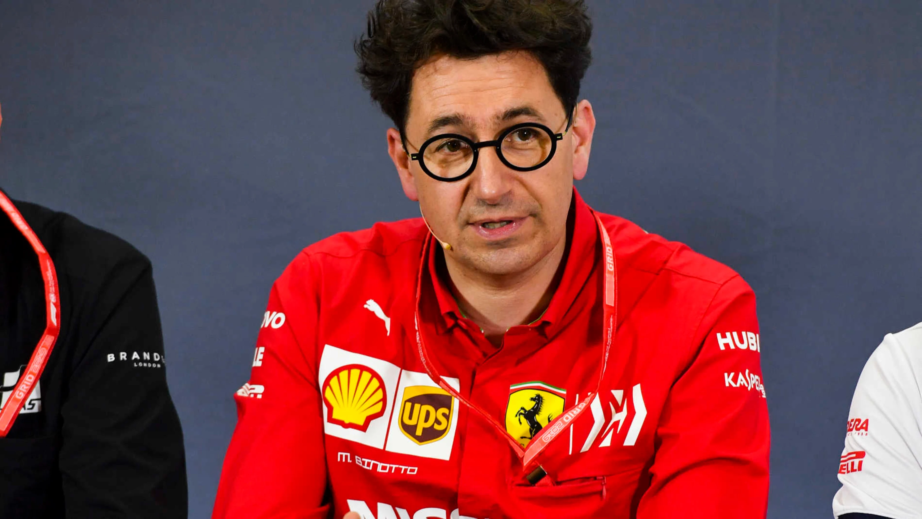 CIRCUIT DE BARCELONA-CATALUNYA, SPAIN - MAY 10: Mattia Binotto, Team Principal Ferrari, in the team