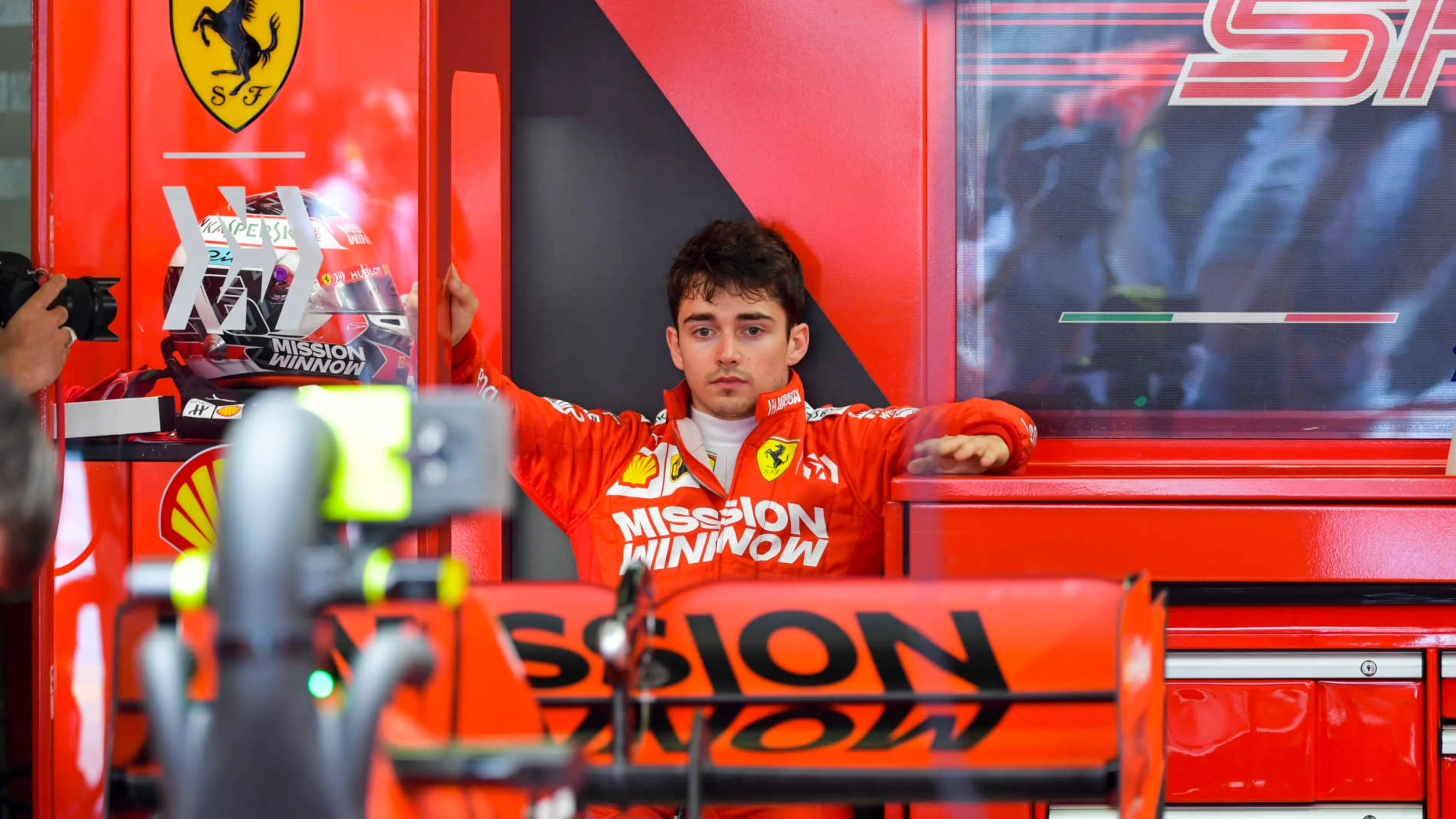 CIRCUIT DE BARCELONA-CATALUNYA, SPAIN - MAY 11: Charles Leclerc, Ferrari during the Spanish GP at