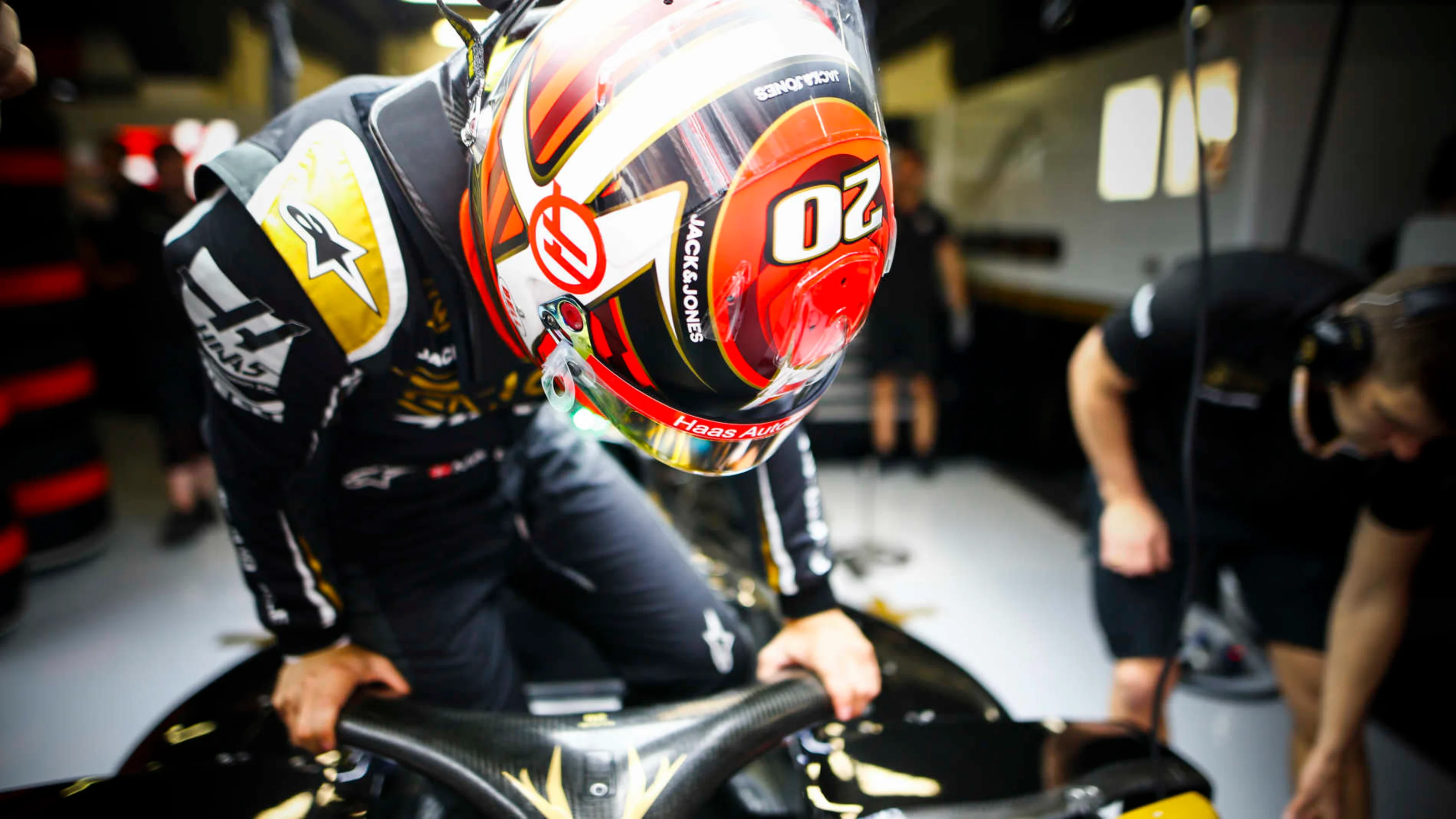 CIRCUIT DE BARCELONA-CATALUNYA, SPAIN - MAY 11: Kevin Magnussen, Haas F1 during the Spanish GP at