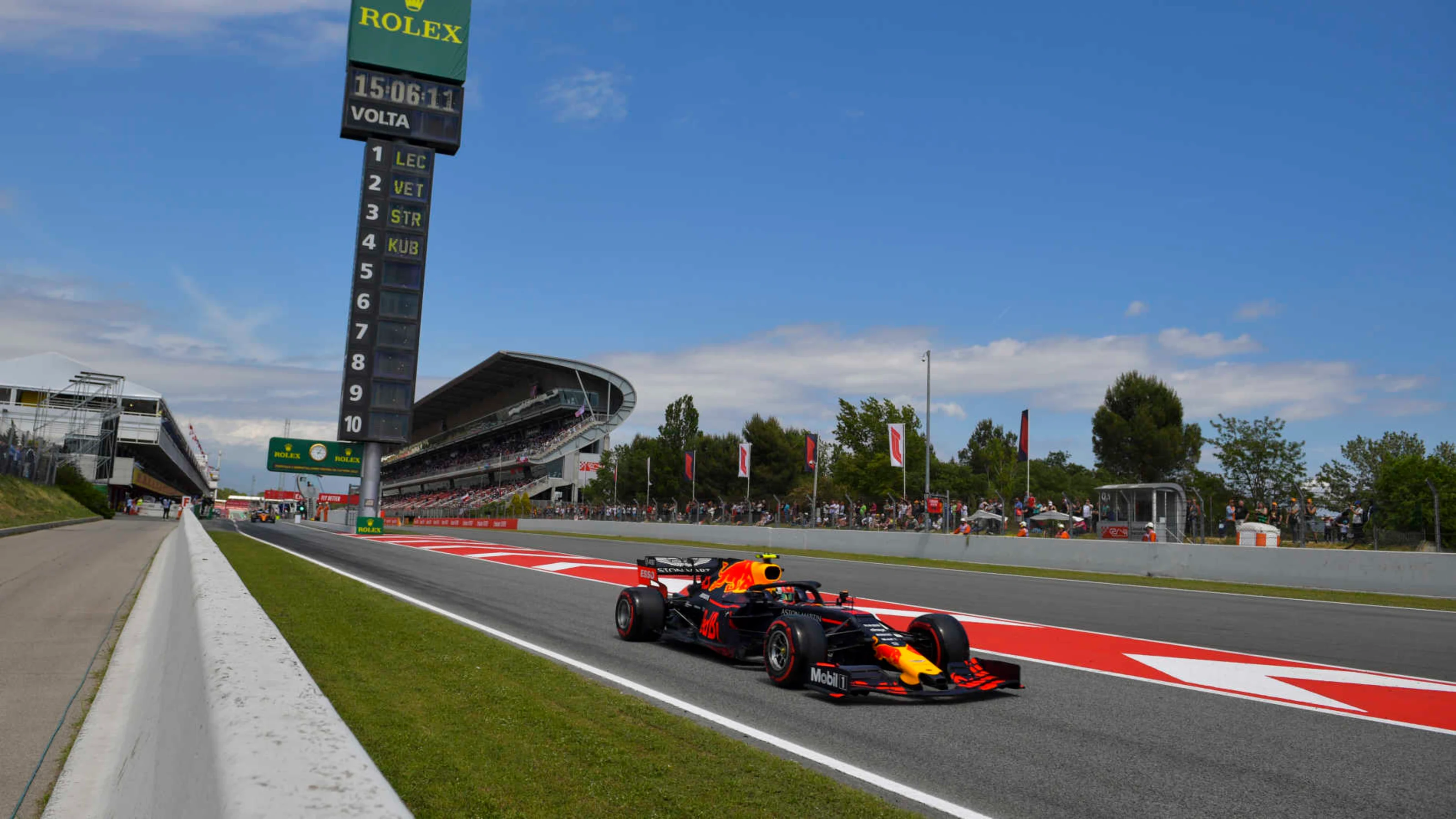 CIRCUIT DE BARCELONA-CATALUNYA, SPAIN - MAY 11: Pierre Gasly, Red Bull Racing RB15 during the