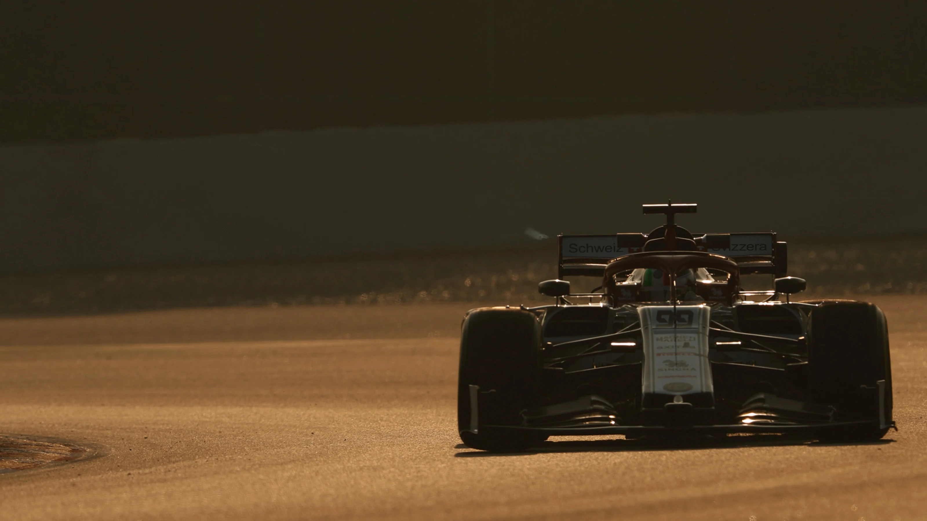 CIRCUIT DE BARCELONA-CATALUNYA, SPAIN - FEBRUARY 21: Antonio Giovinazzi, Alfa Romeo Racing C38