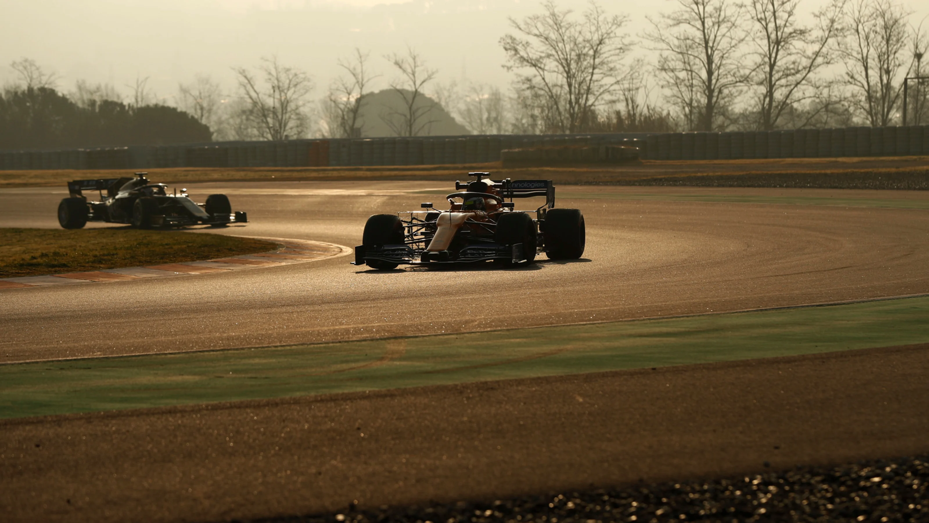 CIRCUIT DE BARCELONA-CATALUNYA, SPAIN - FEBRUARY 21: Lando Norris, McLaren MCL34 during the