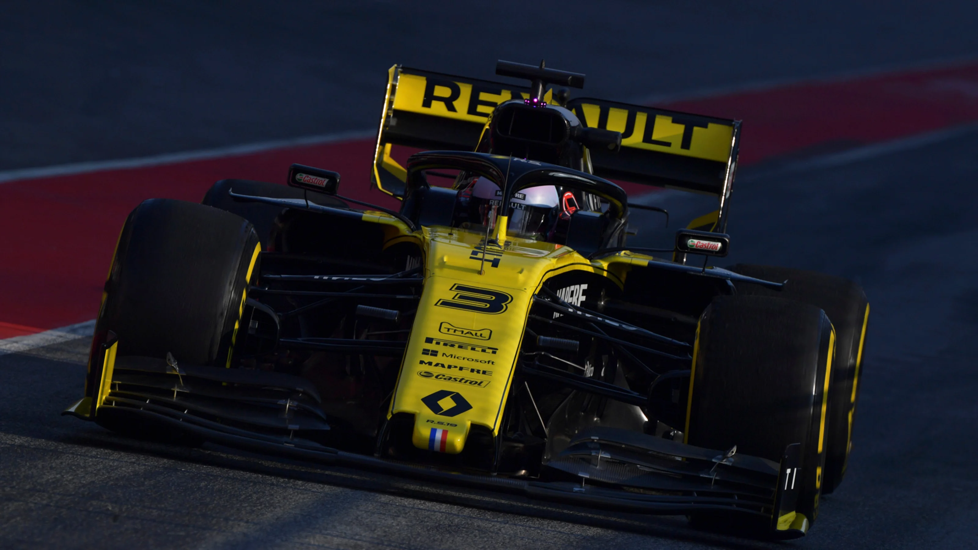 CIRCUIT DE BARCELONA-CATALUNYA, SPAIN - FEBRUARY 21: Daniel Ricciardo, Renault F1 Team R.S. 19