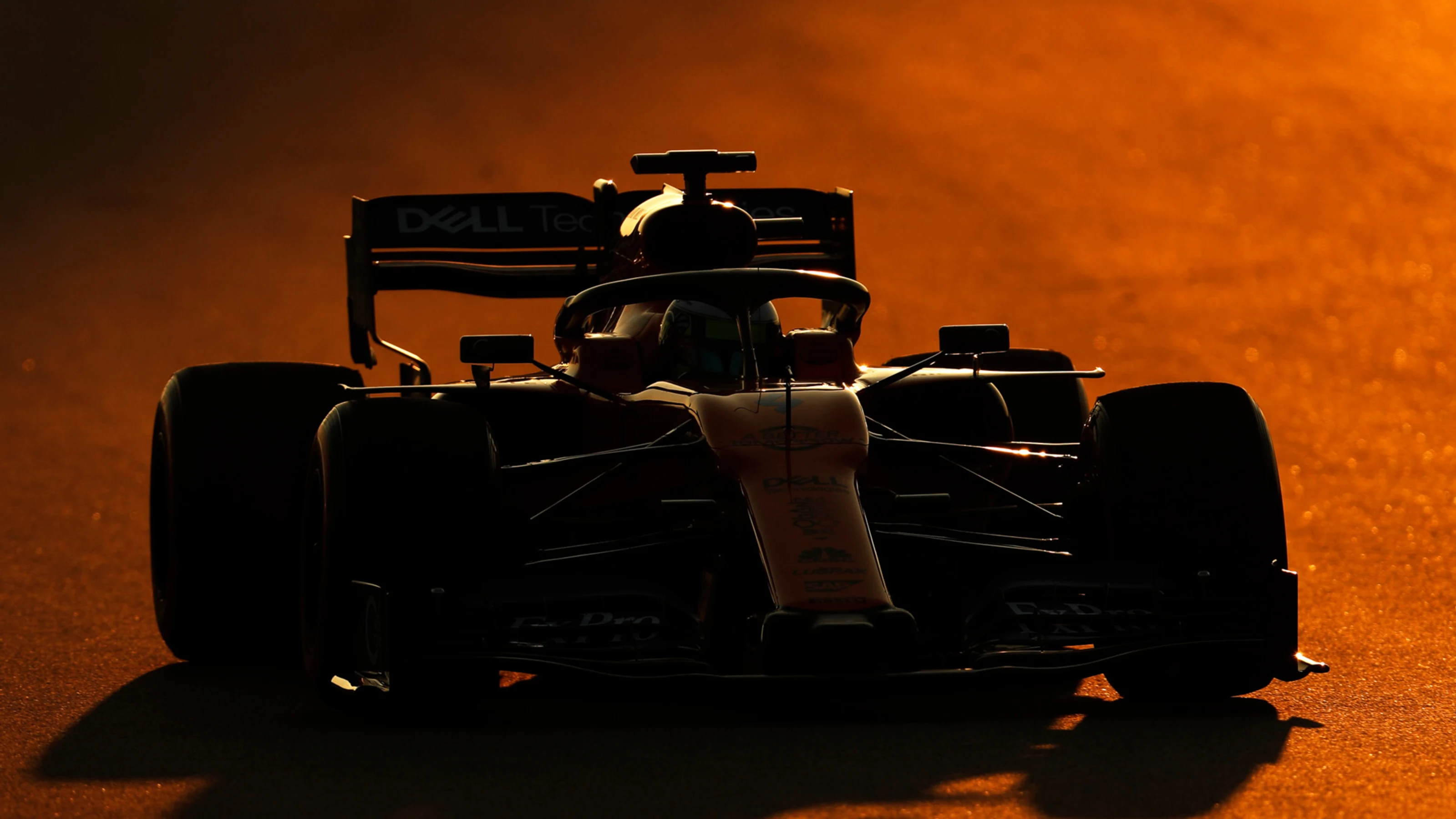 CIRCUIT DE BARCELONA-CATALUNYA, SPAIN - FEBRUARY 21: Lando Norris, McLaren MCL34 during the
