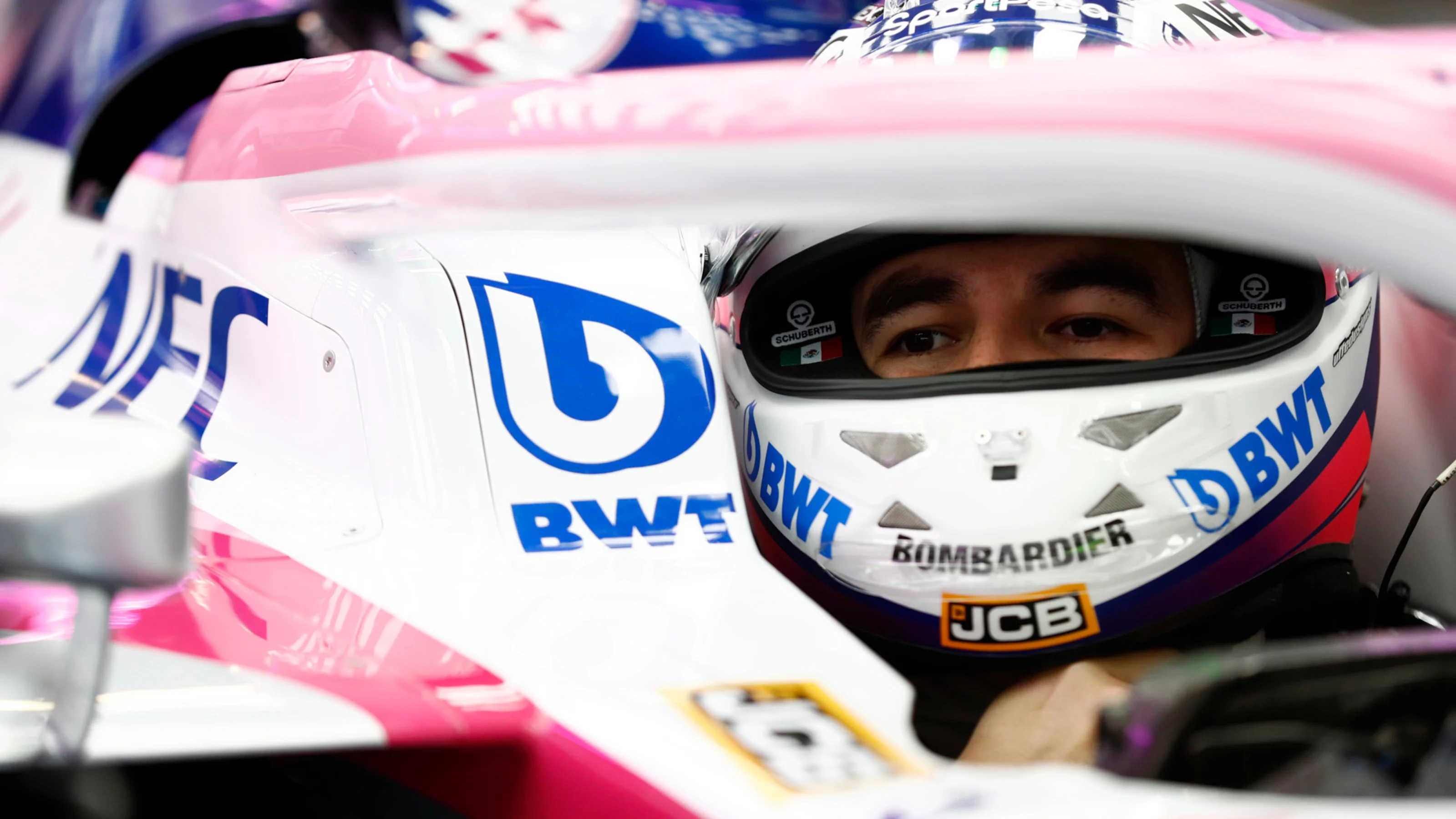 CIRCUIT DE BARCELONA-CATALUNYA, SPAIN - FEBRUARY 18: Sergio Perez, SportPesa Racing Point F1 Team