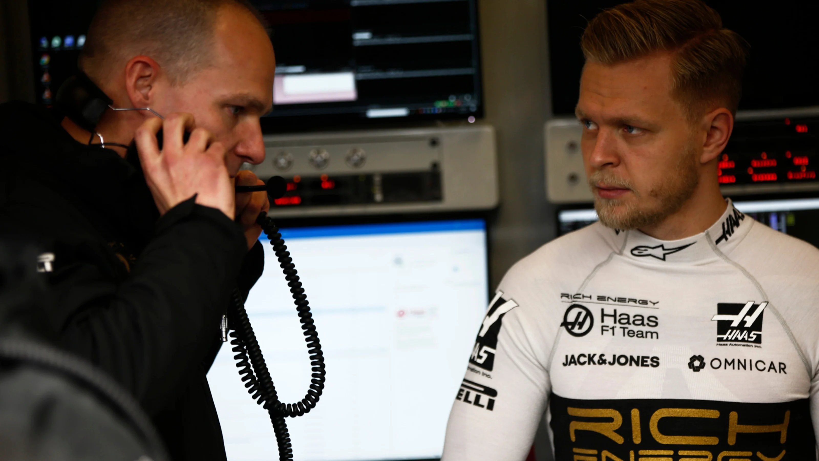 CIRCUIT DE BARCELONA-CATALUNYA, SPAIN - FEBRUARY 19: Kevin Magnussen, Haas F1 Team during the