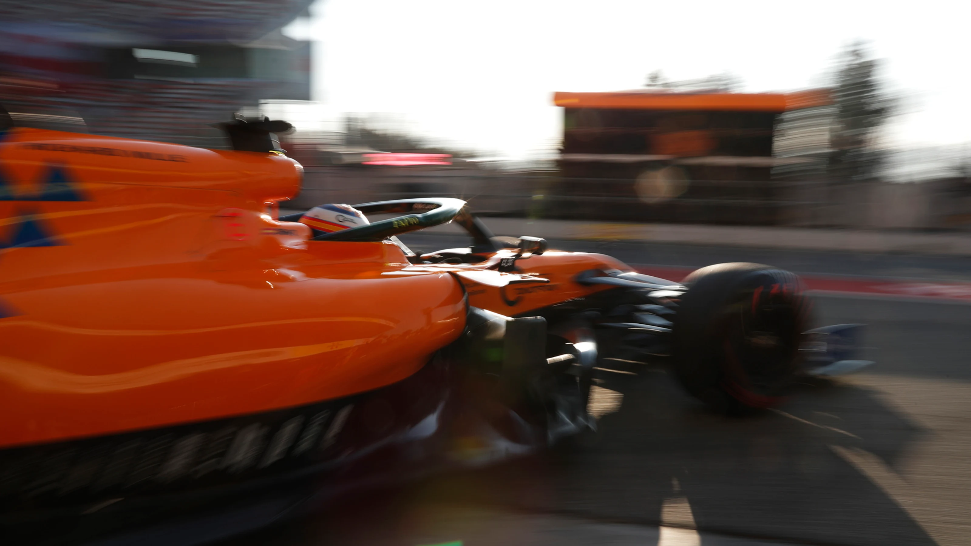 CIRCUIT DE BARCELONA-CATALUNYA, SPAIN - MARCH 01: Carlos Sainz Jr, McLaren MCL34 during the
