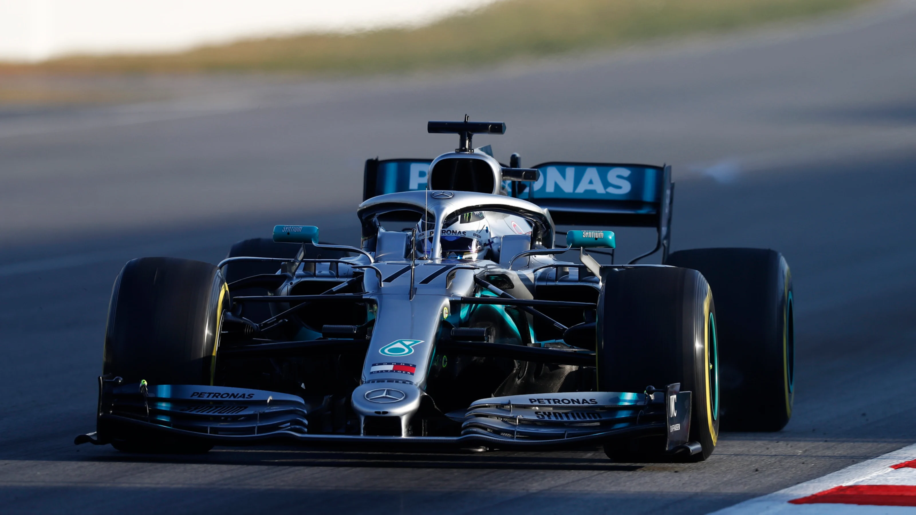 CIRCUIT DE BARCELONA-CATALUNYA, SPAIN - MARCH 01: Valtteri Bottas, Mercedes-AMG F1 W10 EQ Power+