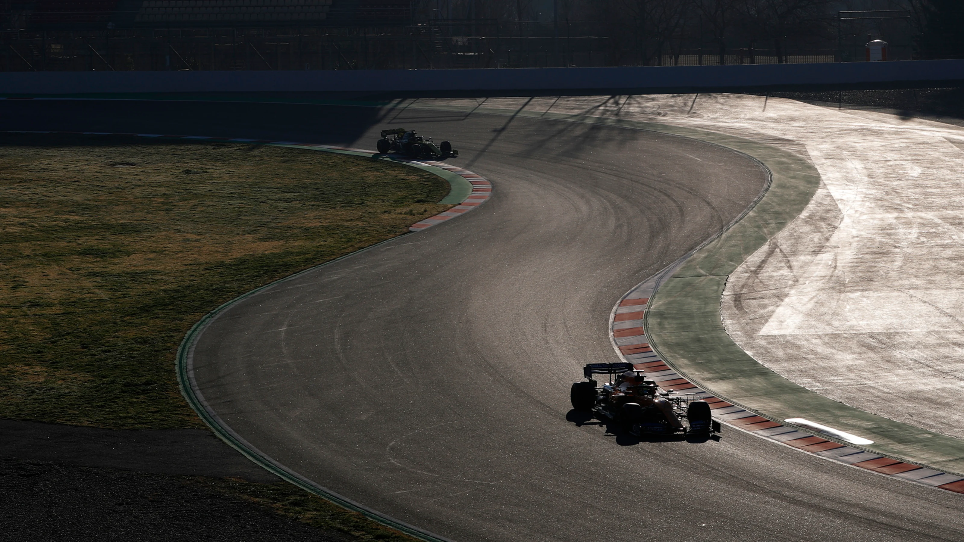 CIRCUIT DE BARCELONA-CATALUNYA, SPAIN - FEBRUARY 26: Lando Norris, McLaren MCL34 during the