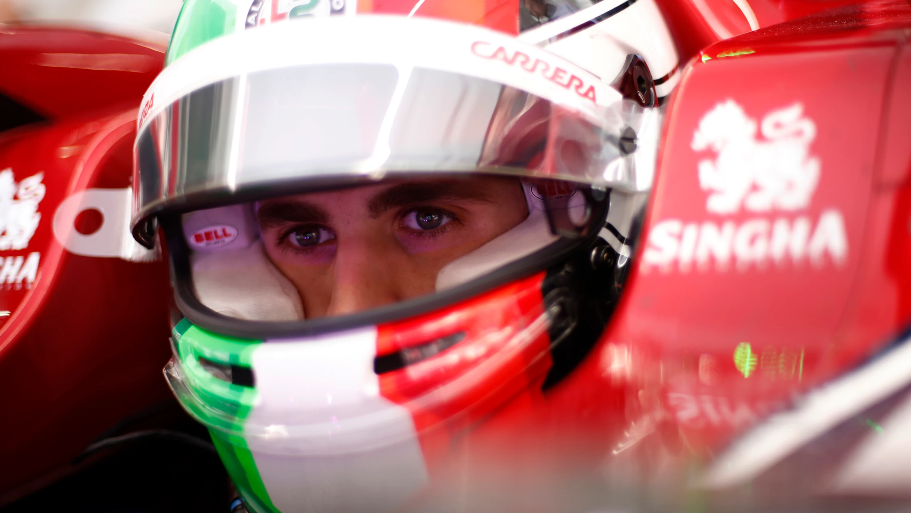 CIRCUIT DE BARCELONA-CATALUNYA, SPAIN - FEBRUARY 26: Antonio Giovinazzi, Alfa Romeo Racing C38