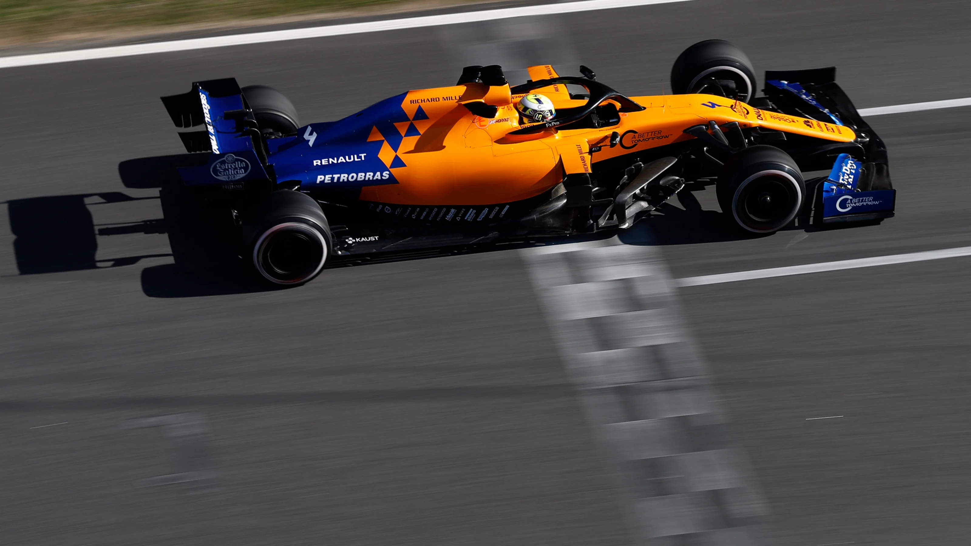 CIRCUIT DE BARCELONA-CATALUNYA, SPAIN - FEBRUARY 26: Lando Norris, McLaren MCL34 during the