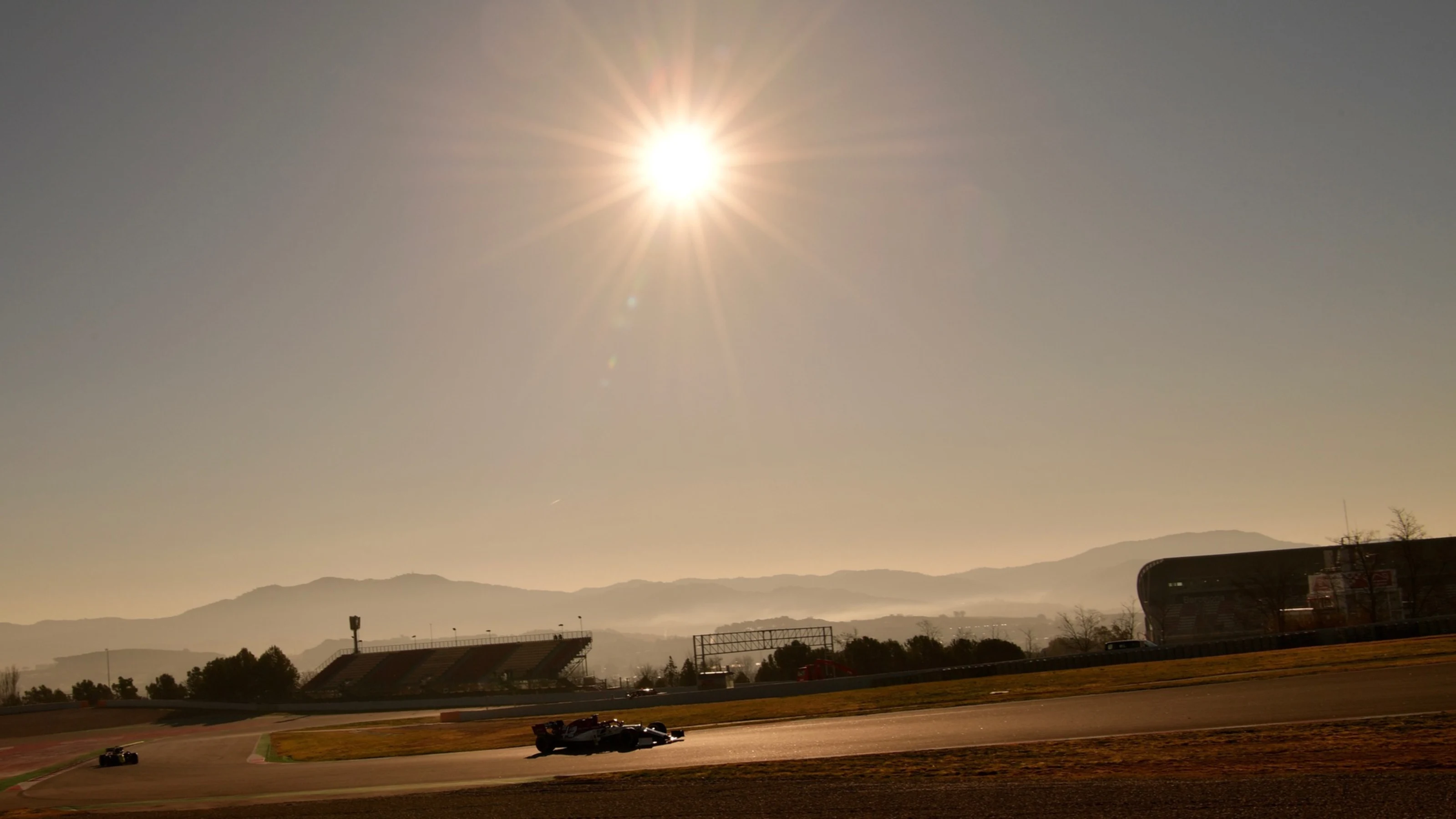 CIRCUIT DE BARCELONA-CATALUNYA, SPAIN - FEBRUARY 26: Antonio Giovinazzi, Alfa Romeo Racing C38