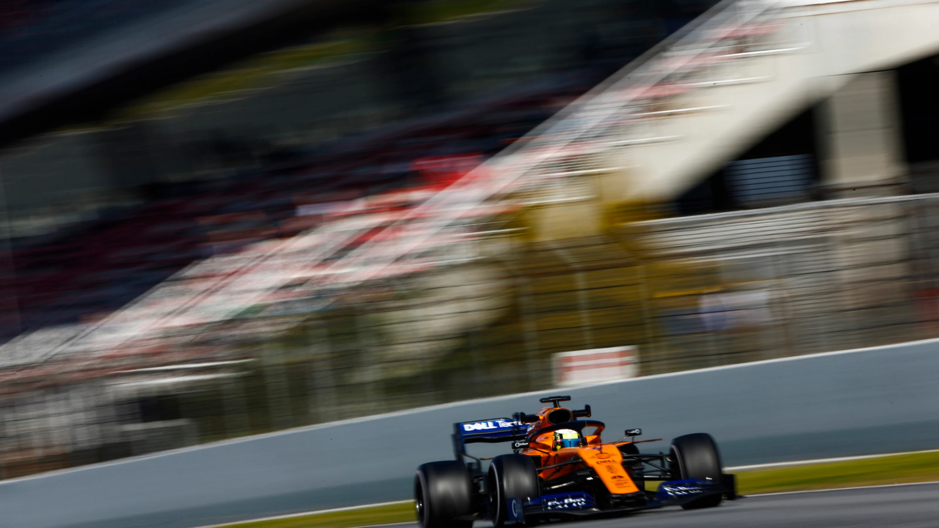 CIRCUIT DE BARCELONA-CATALUNYA, SPAIN - FEBRUARY 26: Lando Norris, McLaren MCL34 during the