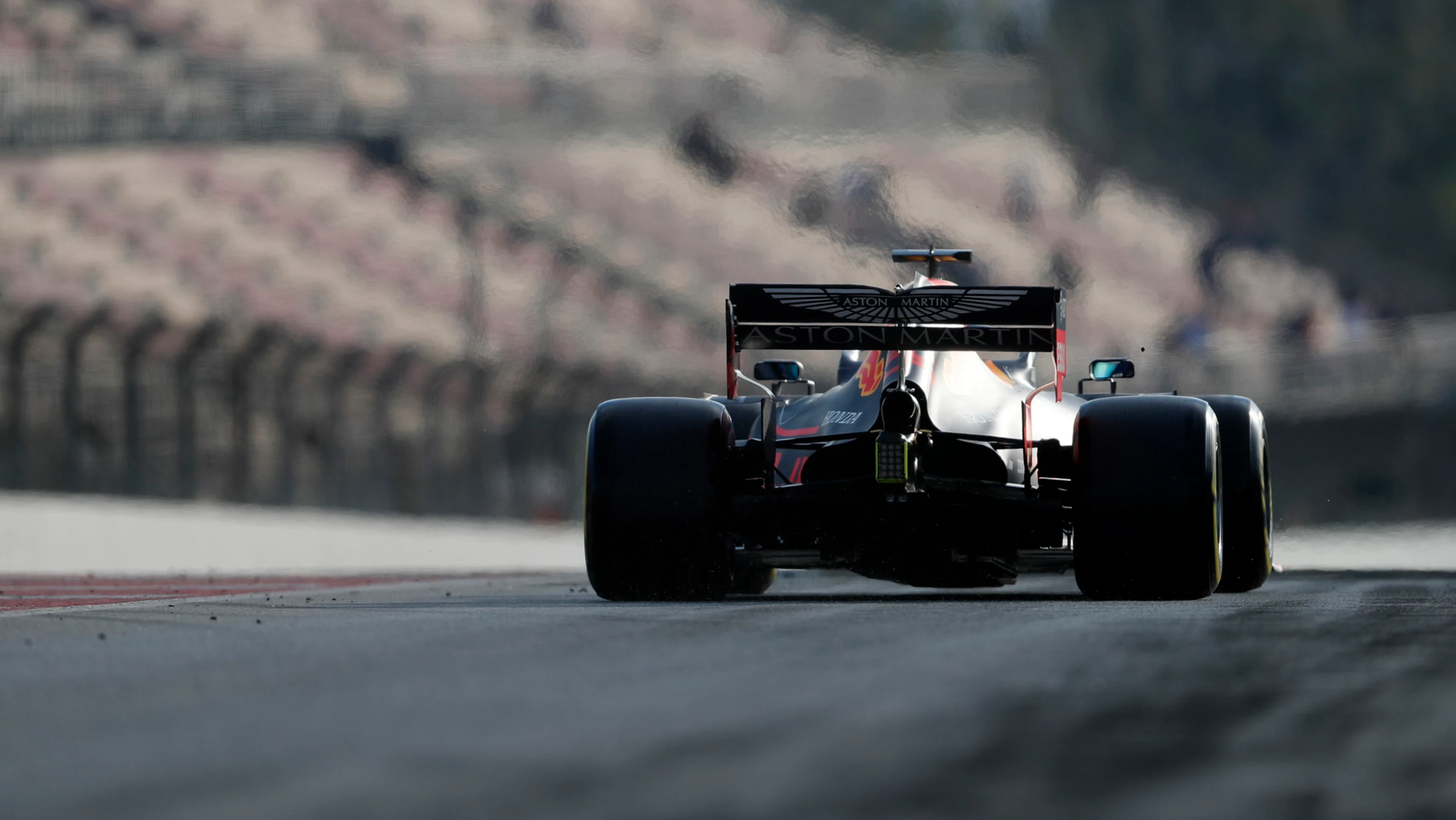 CIRCUIT DE BARCELONA-CATALUNYA, SPAIN - FEBRUARY 26: Alex Albon, Scuderia Toro Rosso STR14 during