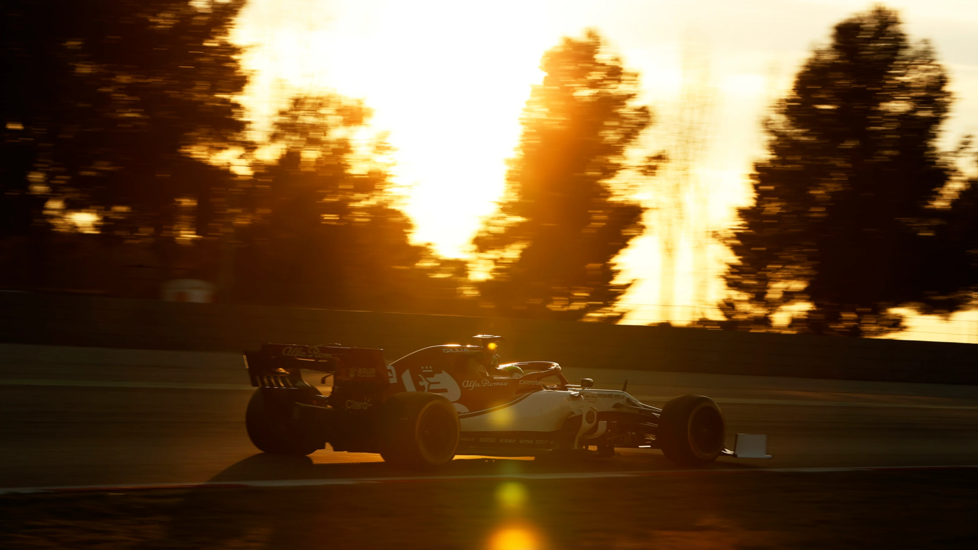 CIRCUIT DE BARCELONA-CATALUNYA, SPAIN - FEBRUARY 26: Antonio Giovinazzi, Alfa Romeo Racing C38