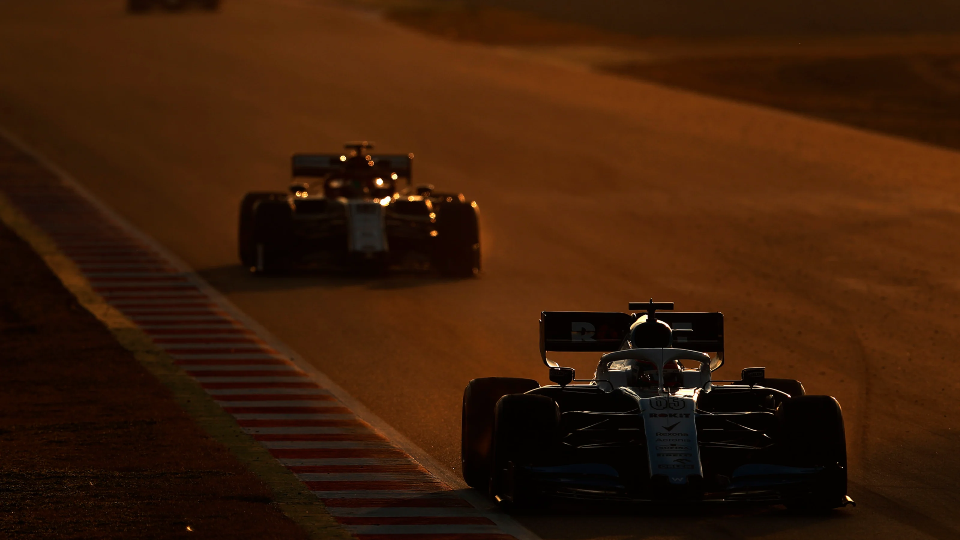 CIRCUIT DE BARCELONA-CATALUNYA, SPAIN - FEBRUARY 26: George Russell, Williams FW42 during the
