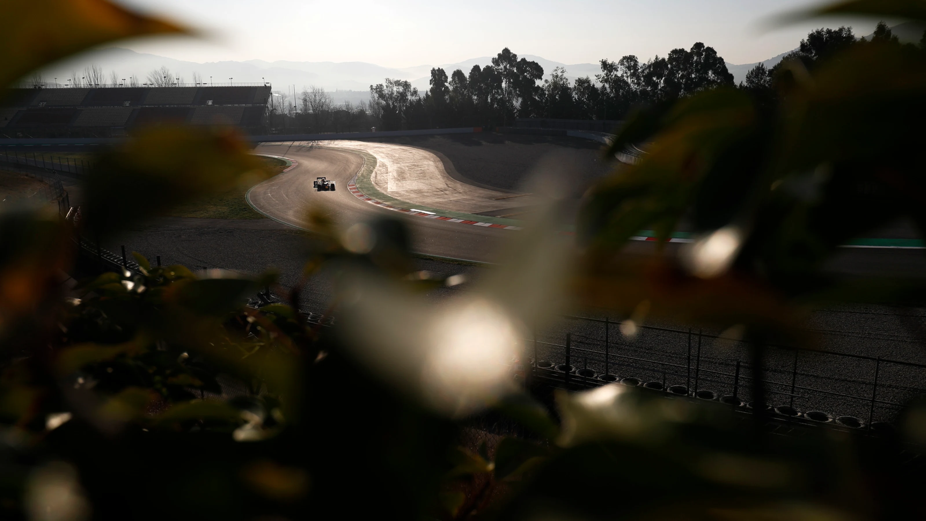 CIRCUIT DE BARCELONA-CATALUNYA, SPAIN - FEBRUARY 28: Pierre Gasly, Red Bull Racing RB15 during the