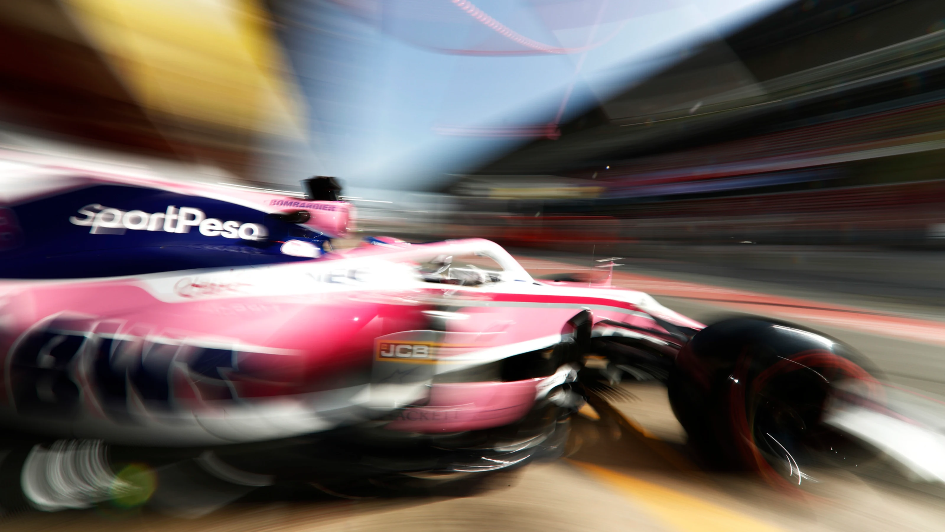 CIRCUIT DE BARCELONA-CATALUNYA, SPAIN - FEBRUARY 28: Lance Stroll, SportPesa Racing Point F1 Team