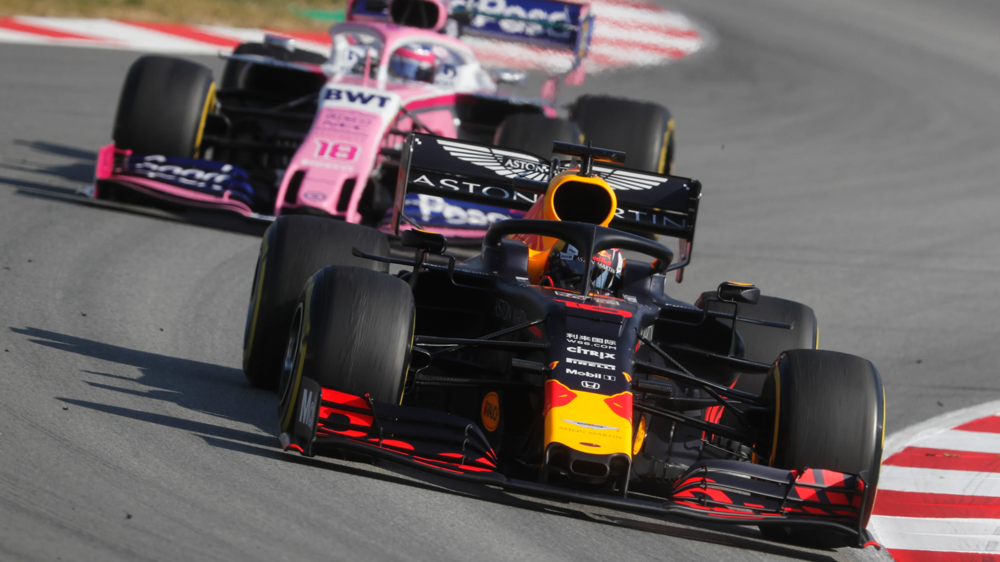CIRCUIT DE BARCELONA-CATALUNYA, SPAIN - FEBRUARY 28: Pierre Gasly, Red Bull Racing RB15 during the