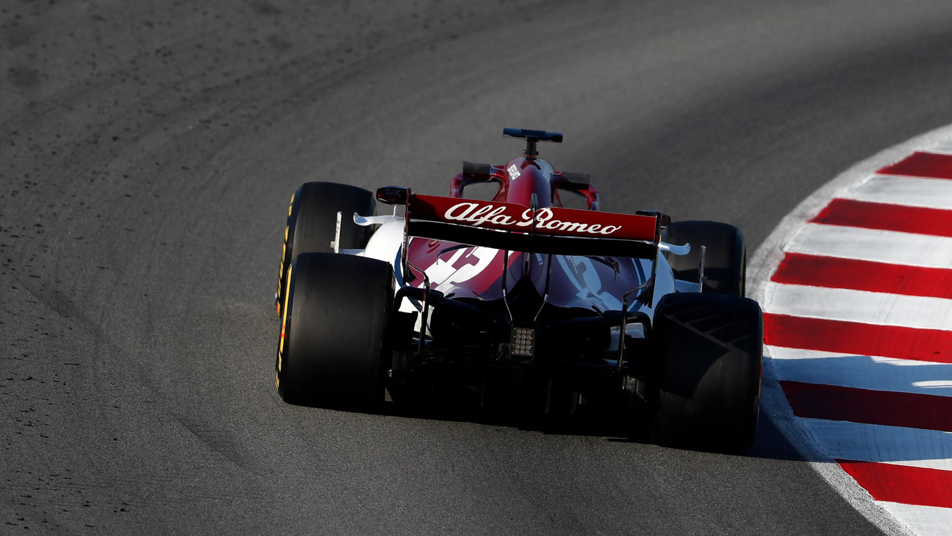 CIRCUIT DE BARCELONA-CATALUNYA, SPAIN - FEBRUARY 27: Kimi Raikkonen, Alfa Romeo Racing C38 during