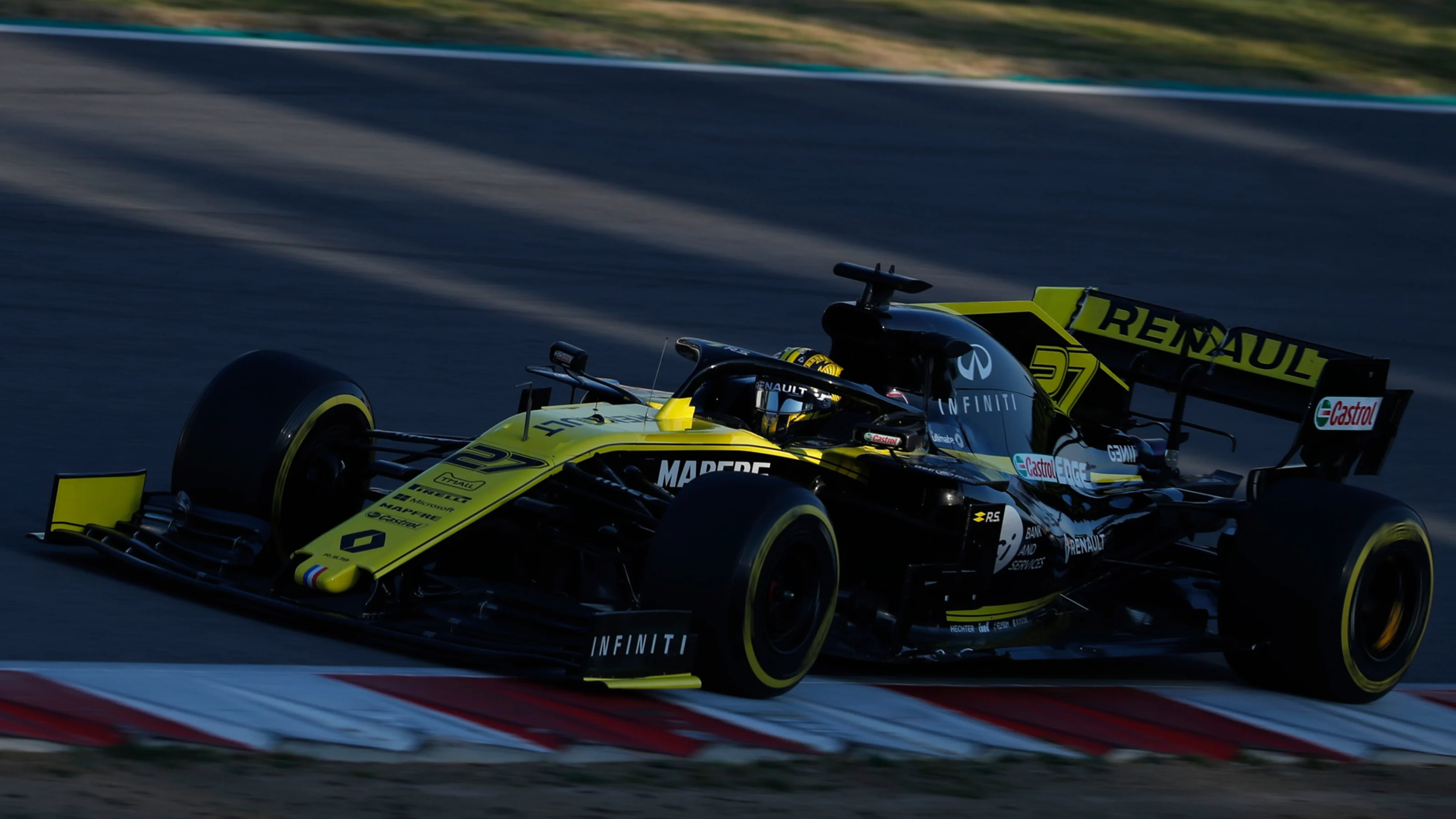 CIRCUIT DE BARCELONA-CATALUNYA, SPAIN - FEBRUARY 27: Nico Hulkenberg, Renault F1 Team R.S. 19