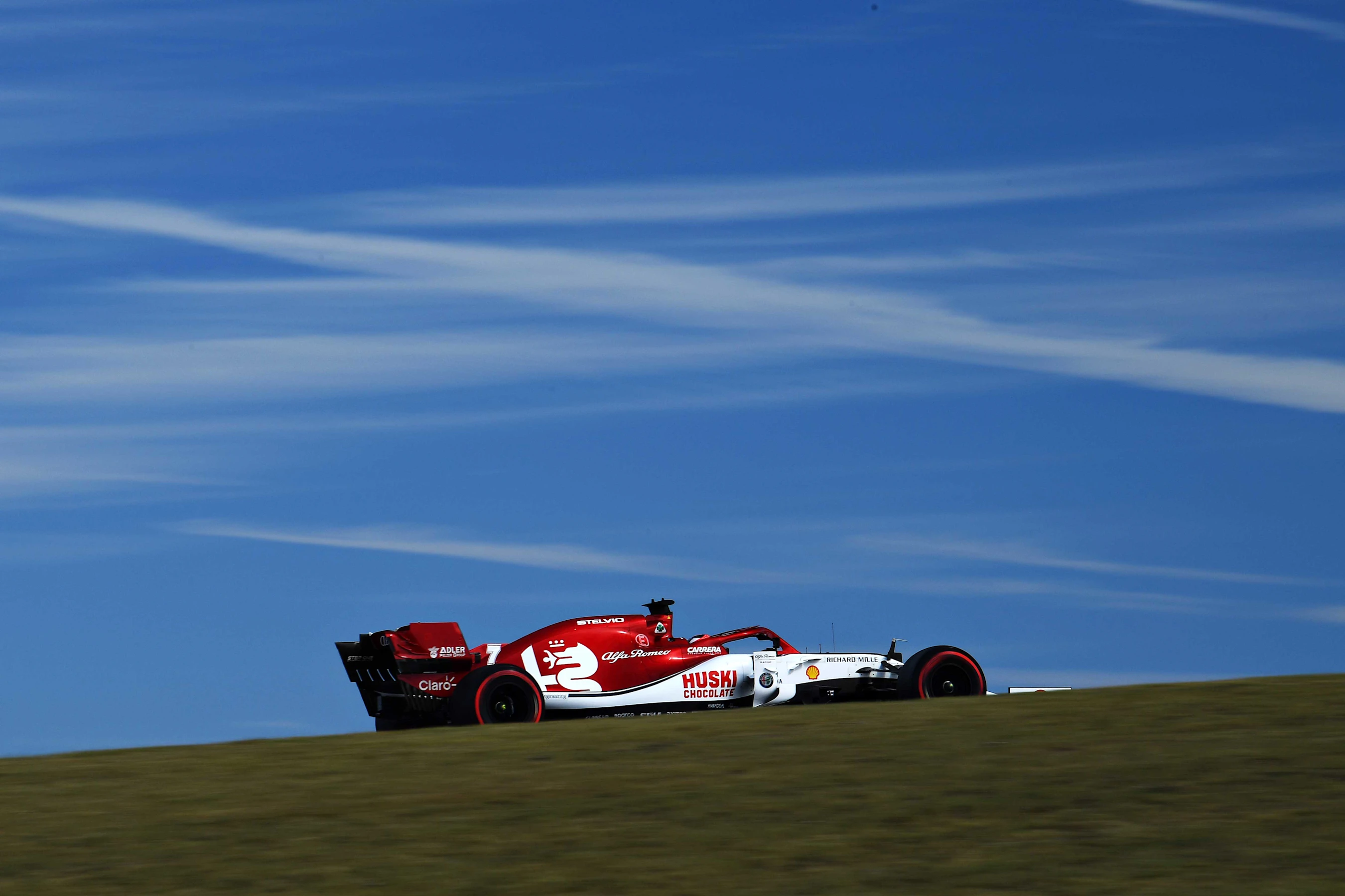 AUSTIN, TEXAS - NOVEMBER 02: Kimi Raikkonen of Finland driving the (7) Alfa Romeo Racing C38