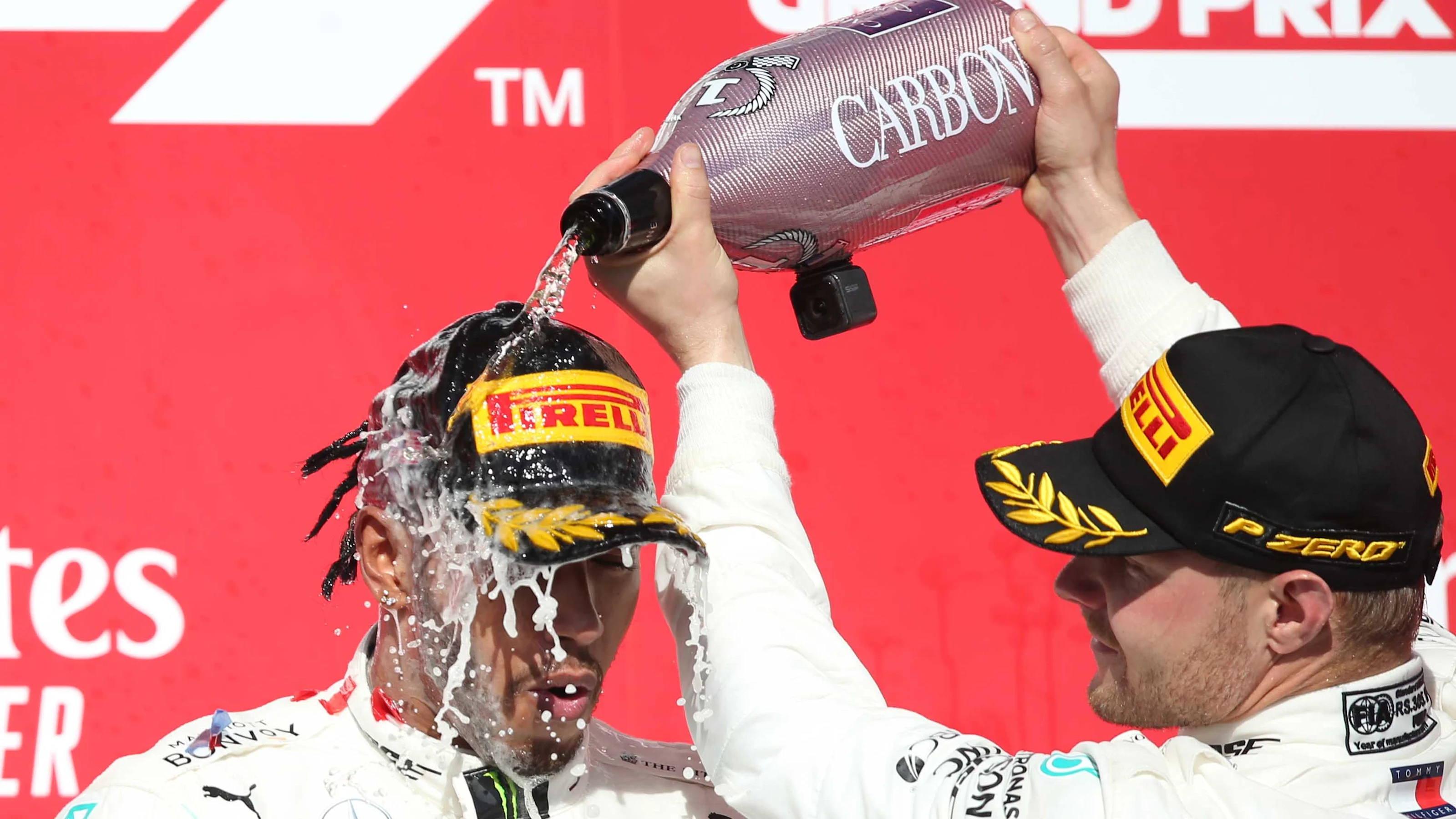 AUSTIN, TEXAS - NOVEMBER 03: Race winner Valtteri Bottas of Finland and Mercedes GP, 2019 Formula