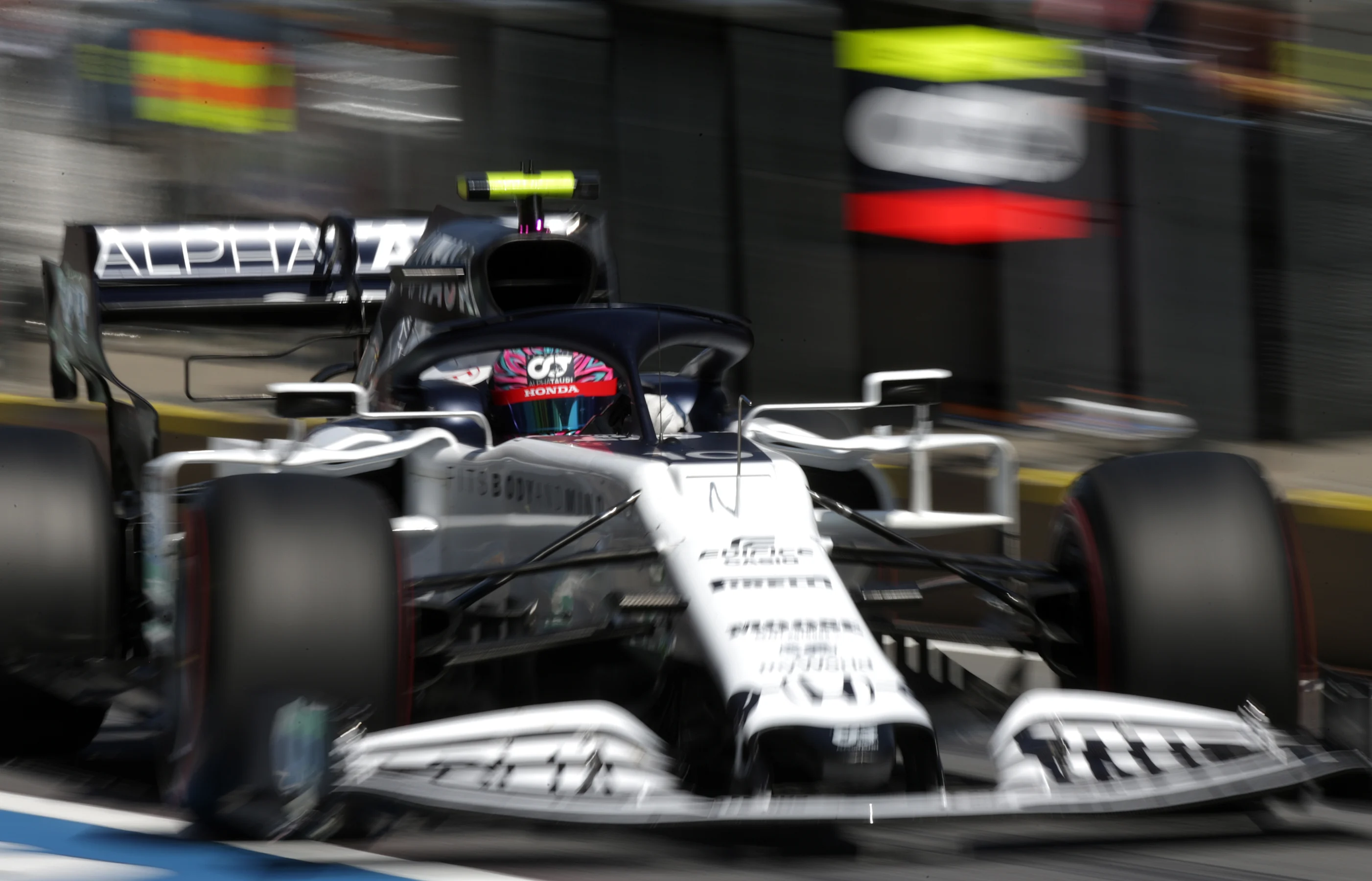 SPIELBERG, AUSTRIA - JULY 04:  Pierre Gasly of France driving the (10) Scuderia AlphaTauri AT01