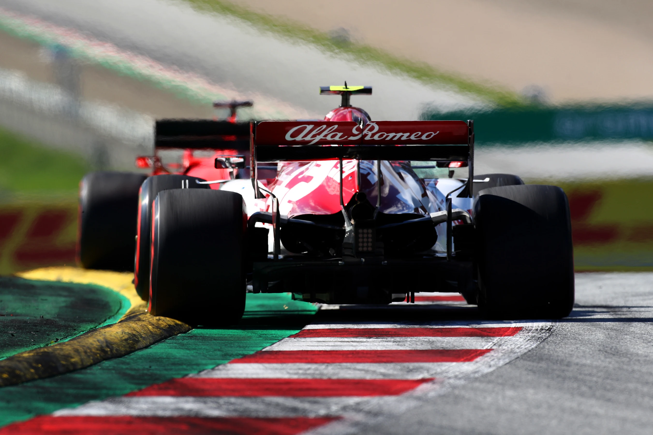 SPIELBERG, AUSTRIA - JULY 05: Antonio Giovinazzi of Italy driving the (99) Alfa Romeo Racing C39