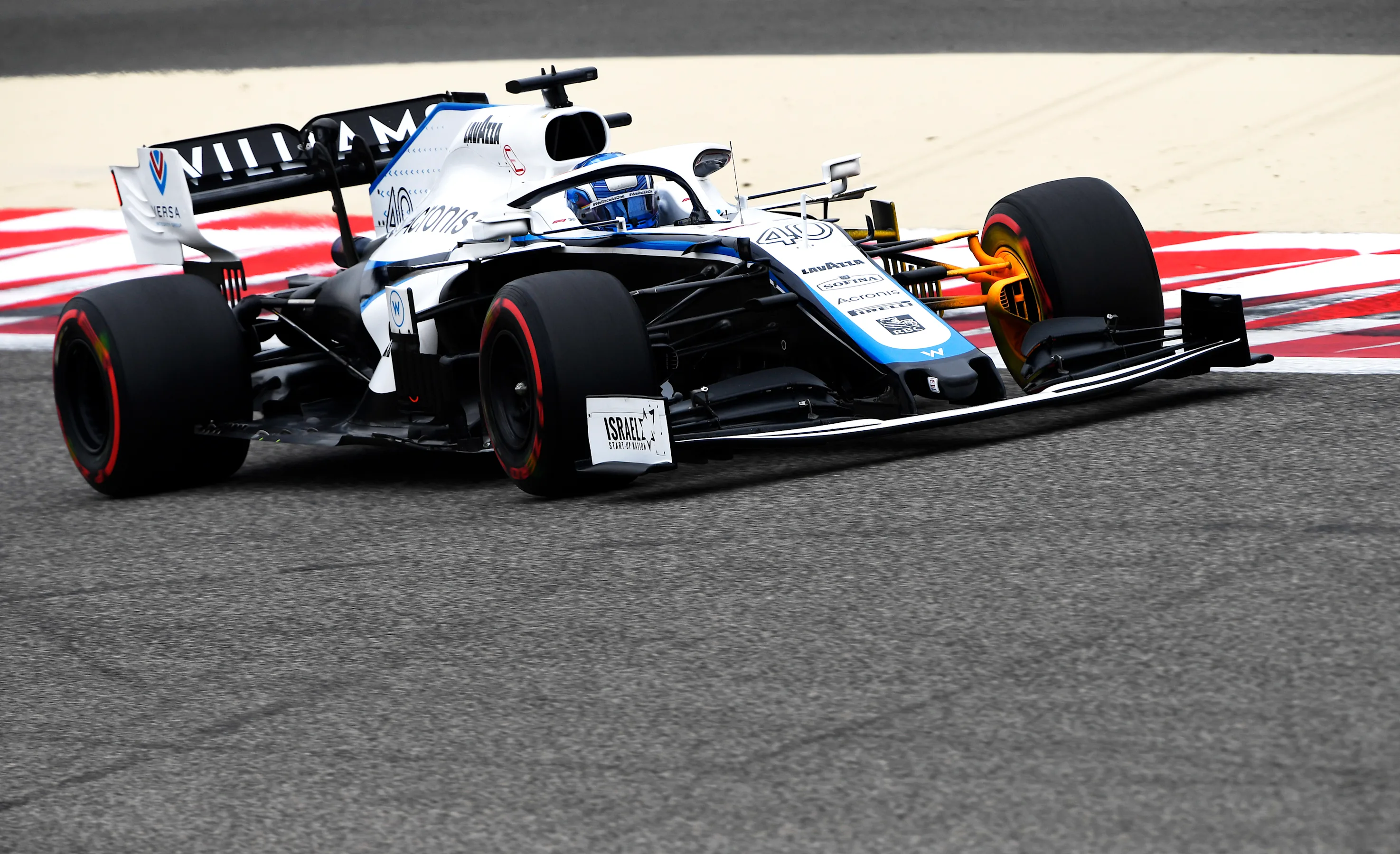 BAHRAIN, BAHRAIN - NOVEMBER 27: Roy Nissany of Israel driving the Williams Racing FW43 Mercedes on
