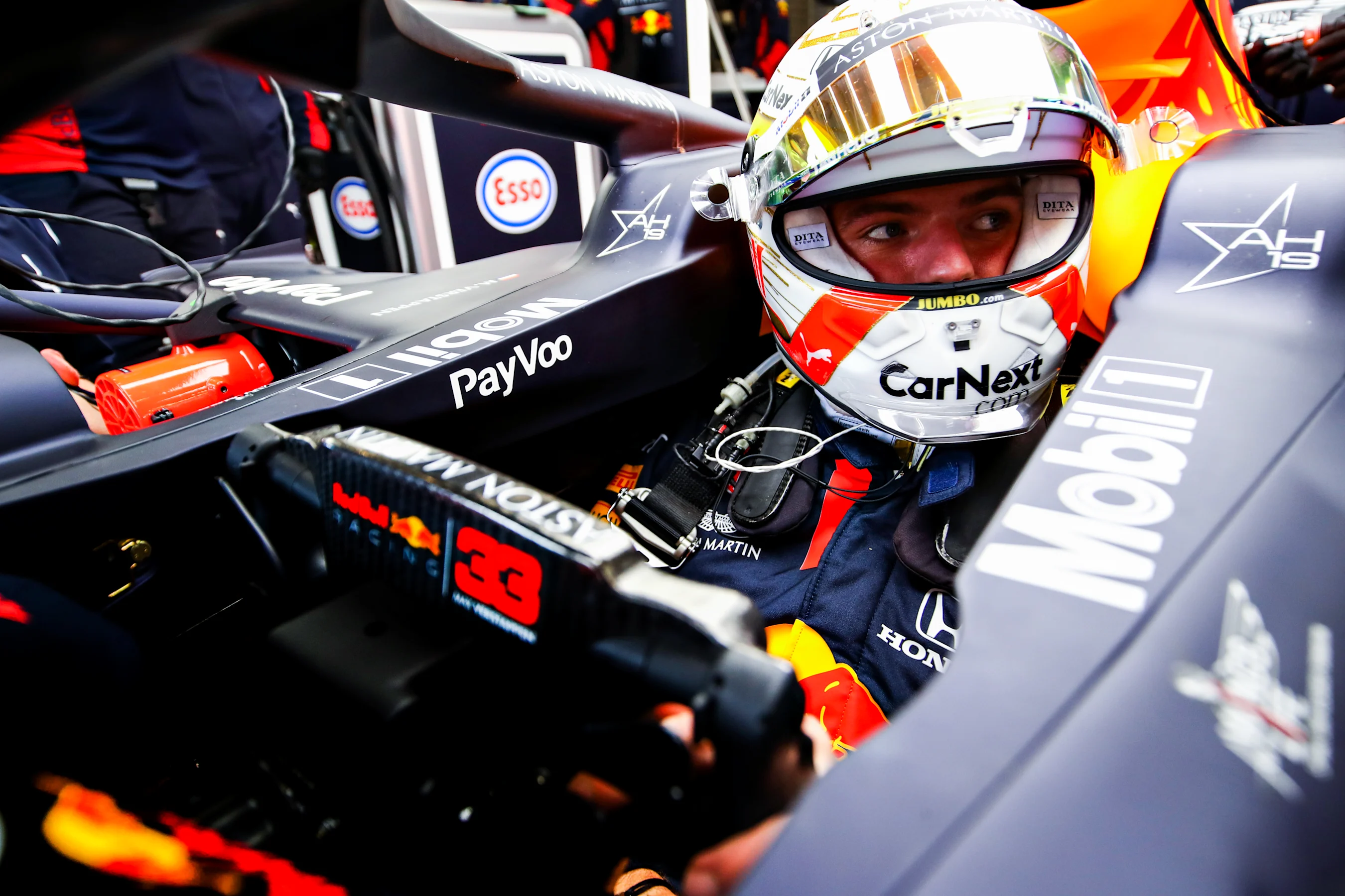 SPA, BELGIUM - AUGUST 29: Max Verstappen of Netherlands and Red Bull Racing prepares to drive