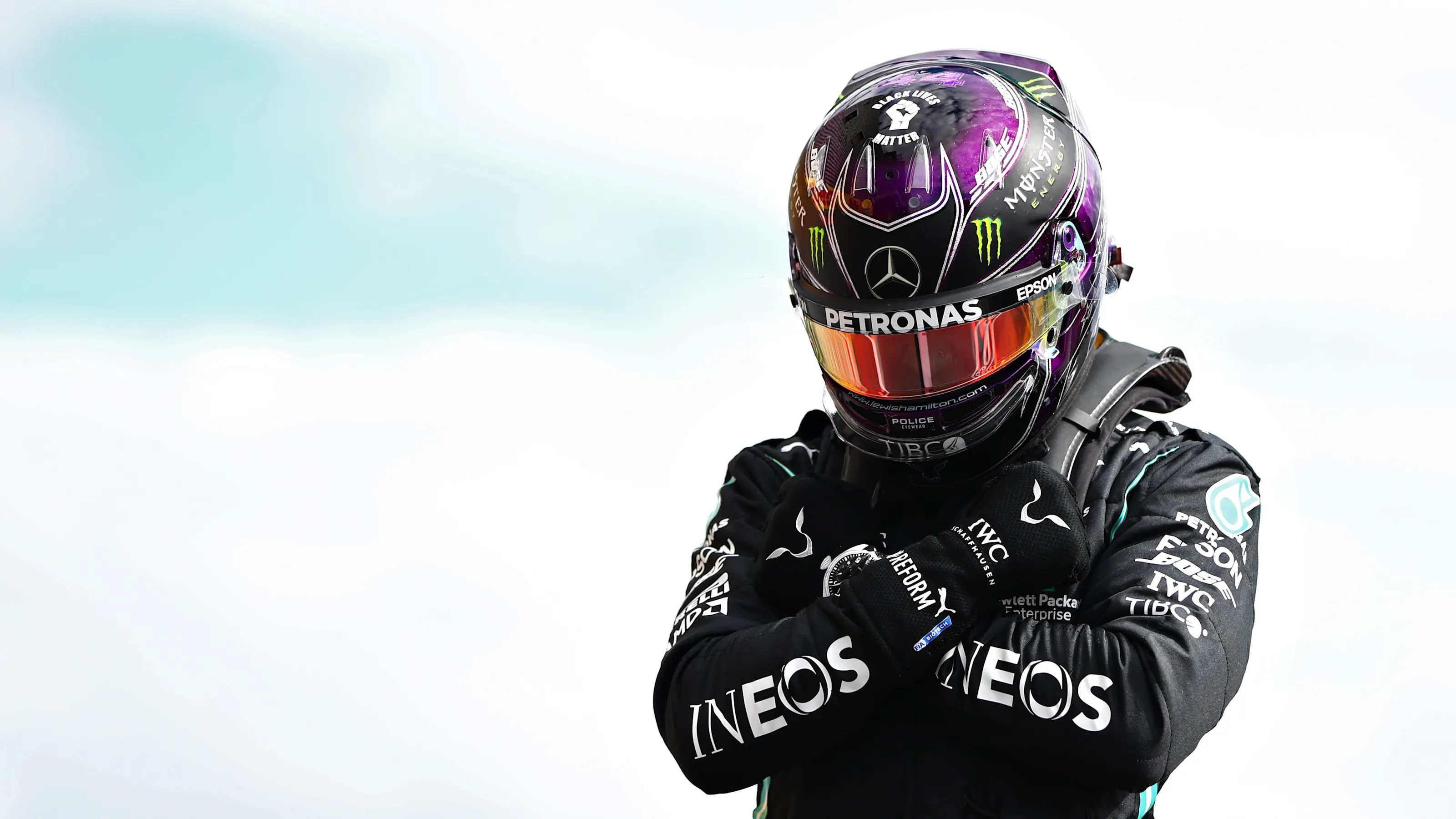 SPA, BELGIUM - AUGUST 29: Pole position qualifier Lewis Hamilton of Great Britain and Mercedes GP