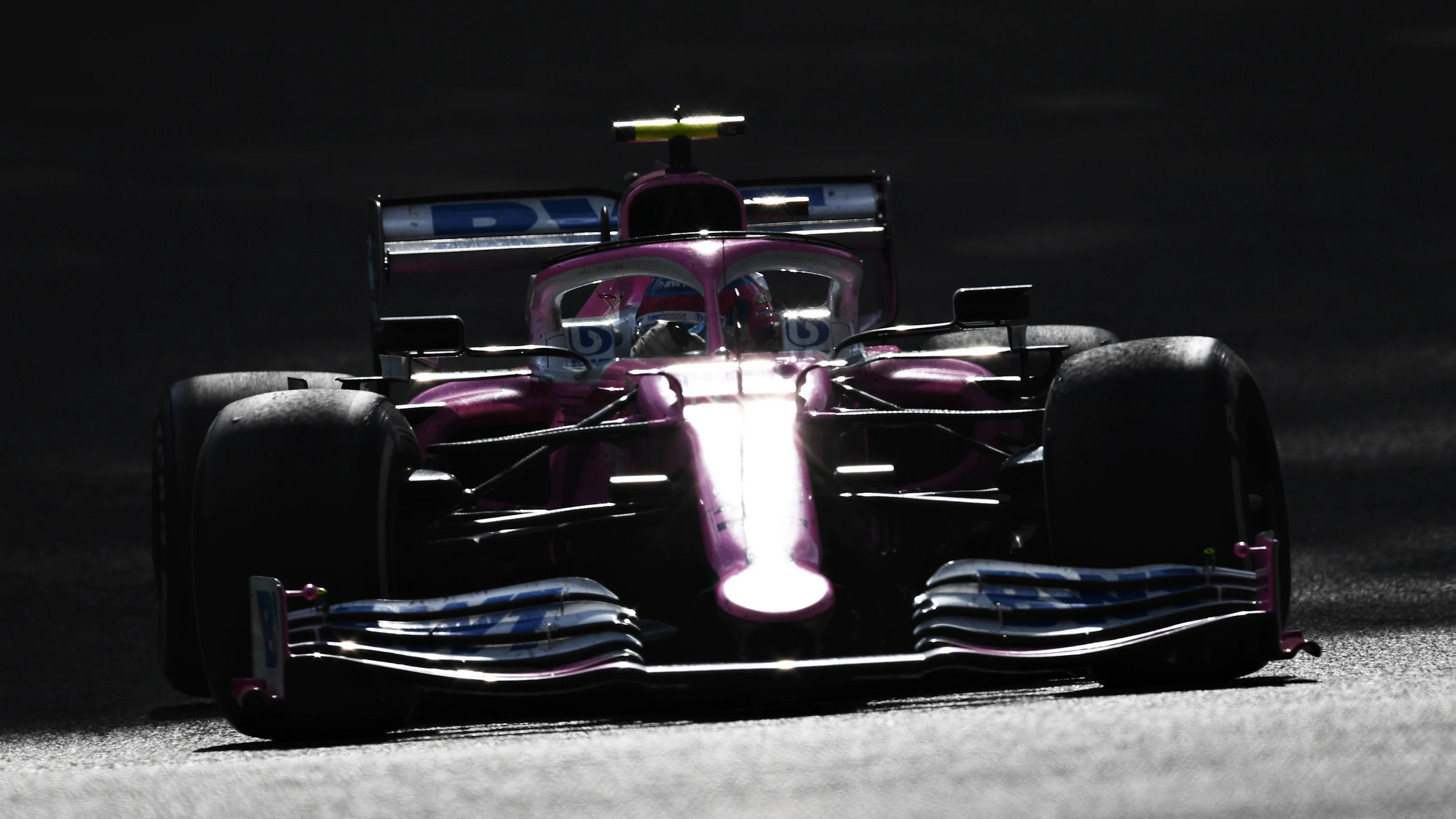 SPA, BELGIUM - AUGUST 30: Lance Stroll of Canada driving the (18) Racing Point RP20 Mercedes on