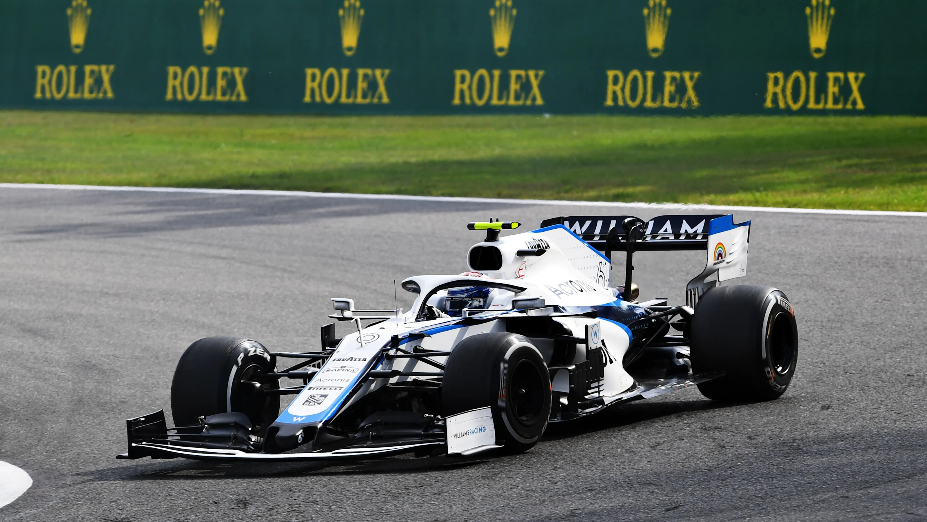 SPA, BELGIUM - AUGUST 30: Nicholas Latifi of Canada driving the (6) Williams Racing FW43 Mercedes