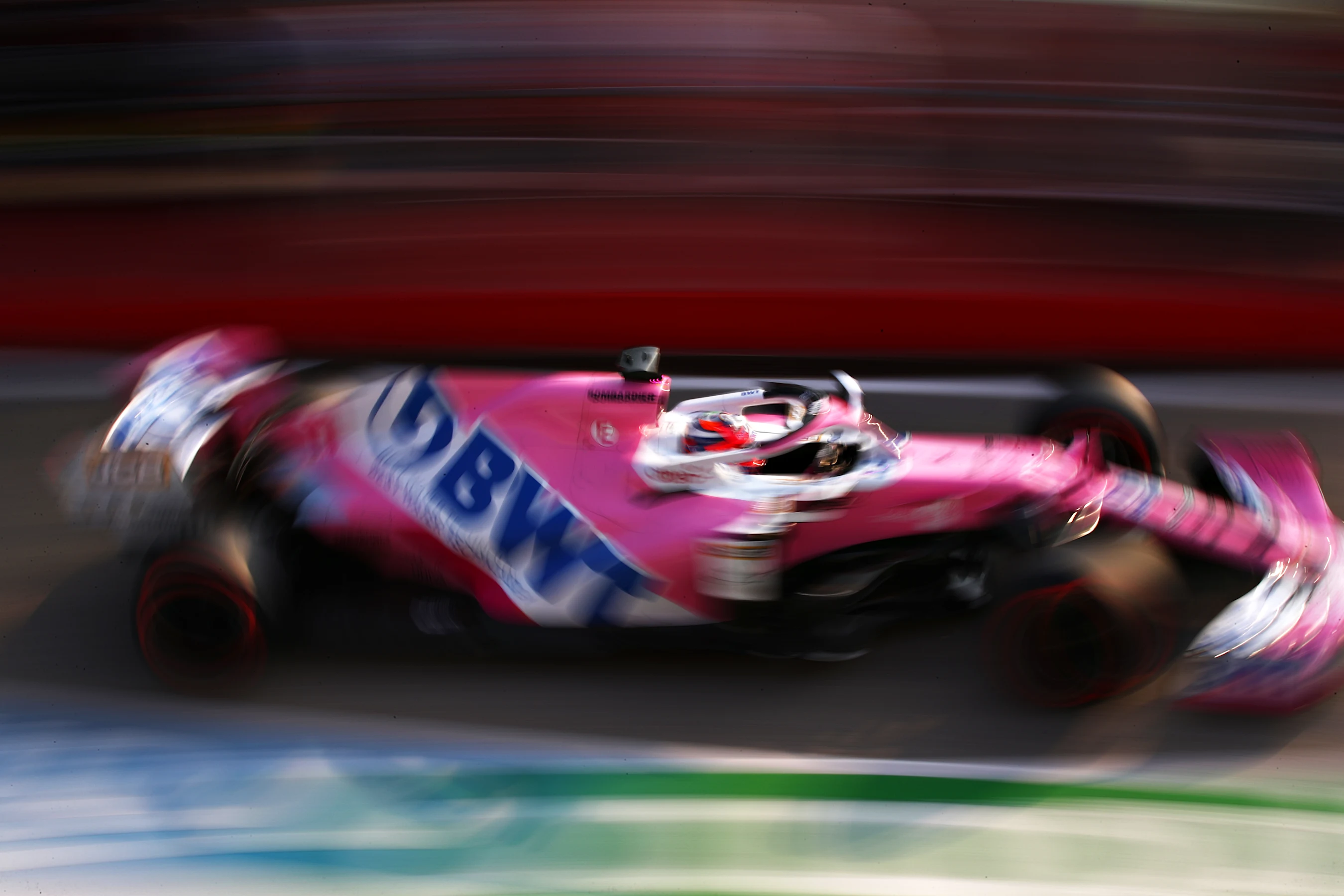 IMOLA, ITALY - OCTOBER 31: Sergio Perez of Mexico driving the (11) Racing Point RP20 Mercedes in
