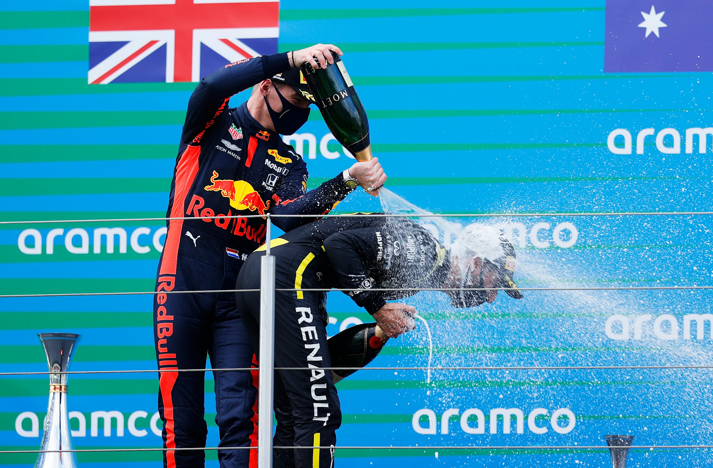 NUERBURG, GERMANY - OCTOBER 11: Race winner Lewis Hamilton of Great Britain and Mercedes GP and
