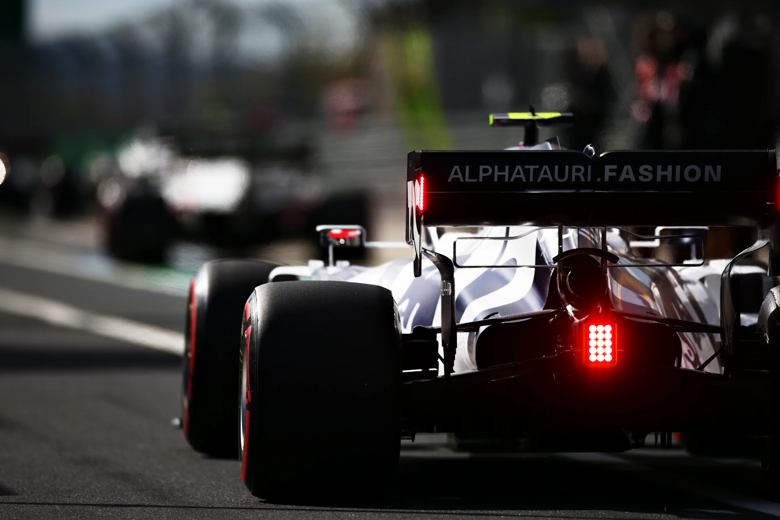 NUERBURG, GERMANY - OCTOBER 11: Pierre Gasly of France driving the (10) Scuderia AlphaTauri AT01