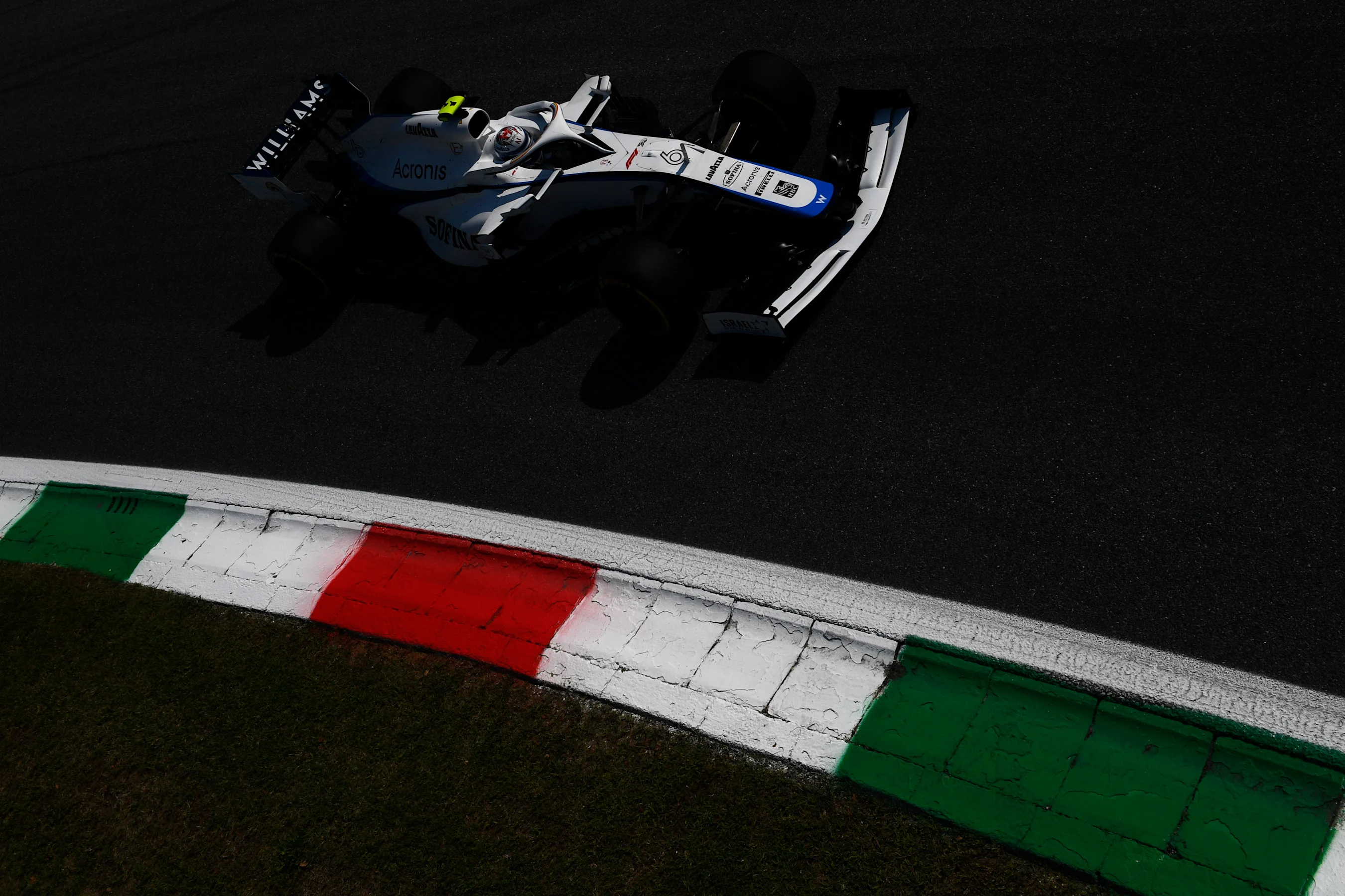 MONZA, ITALY - SEPTEMBER 04: Nicholas Latifi of Canada driving the (6) Williams Racing FW43