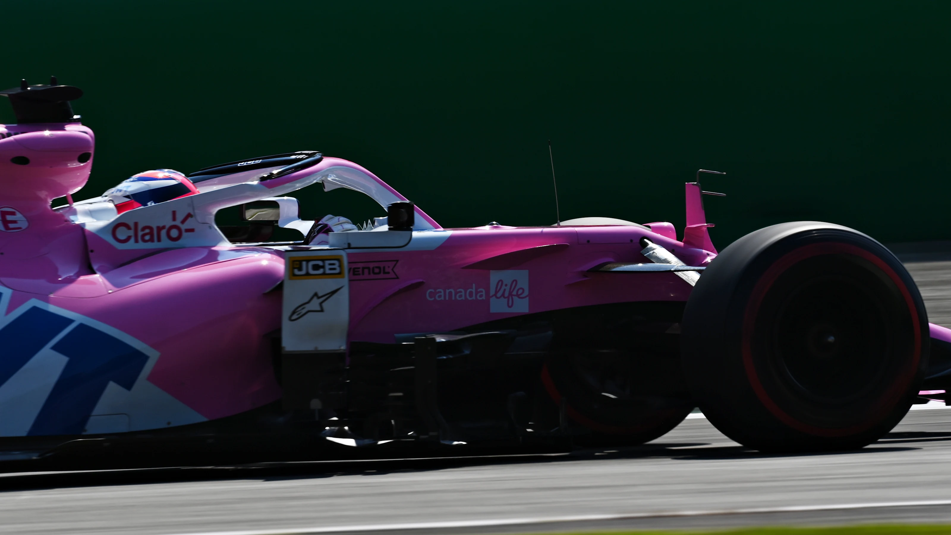 MONZA, ITALY - SEPTEMBER 04: Sergio Perez of Mexico driving the (11) Racing Point RP20 Mercedes