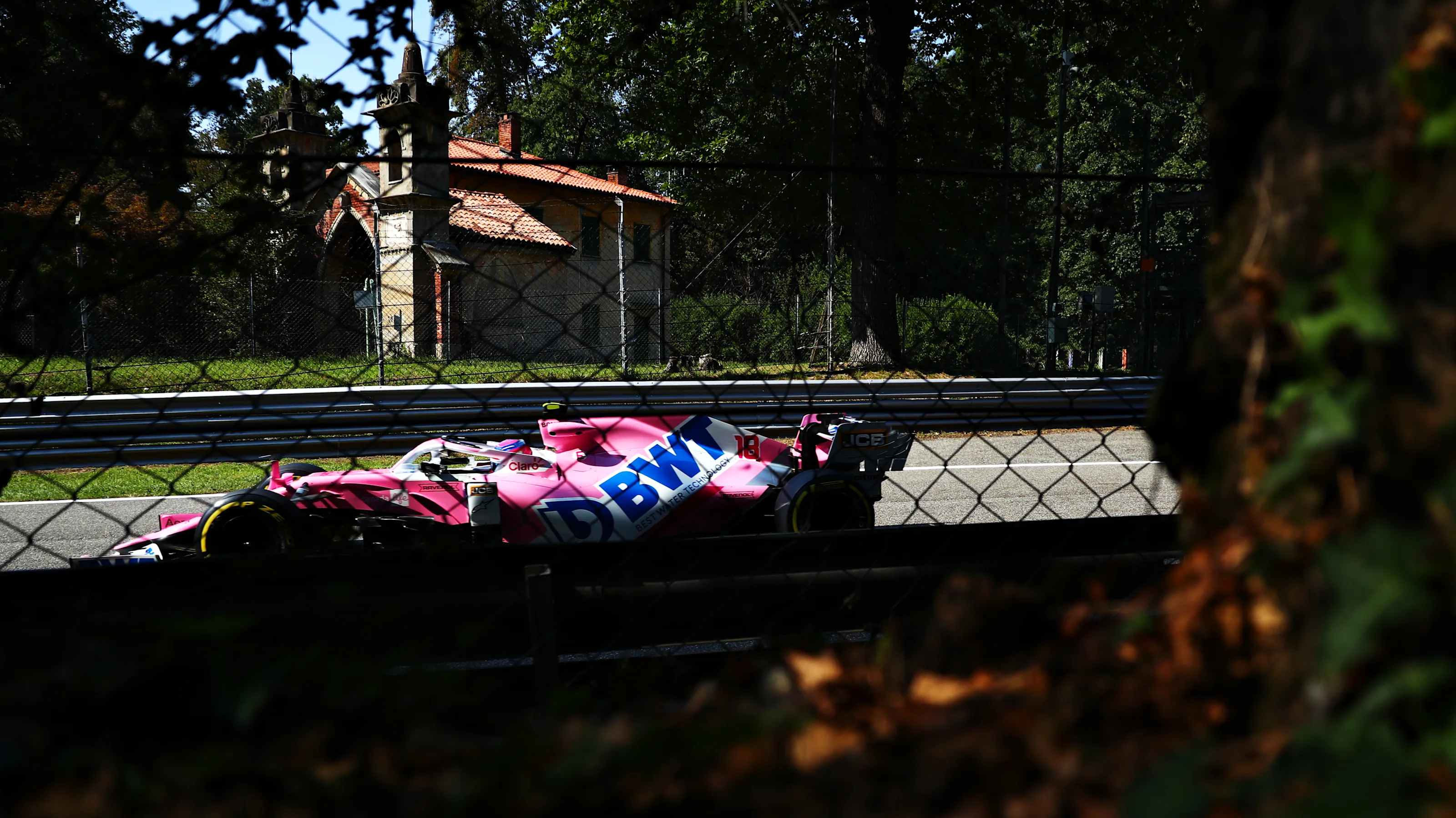 MONZA, ITALY - SEPTEMBER 04: Lance Stroll of Canada driving the (18) Racing Point RP20 Mercedes