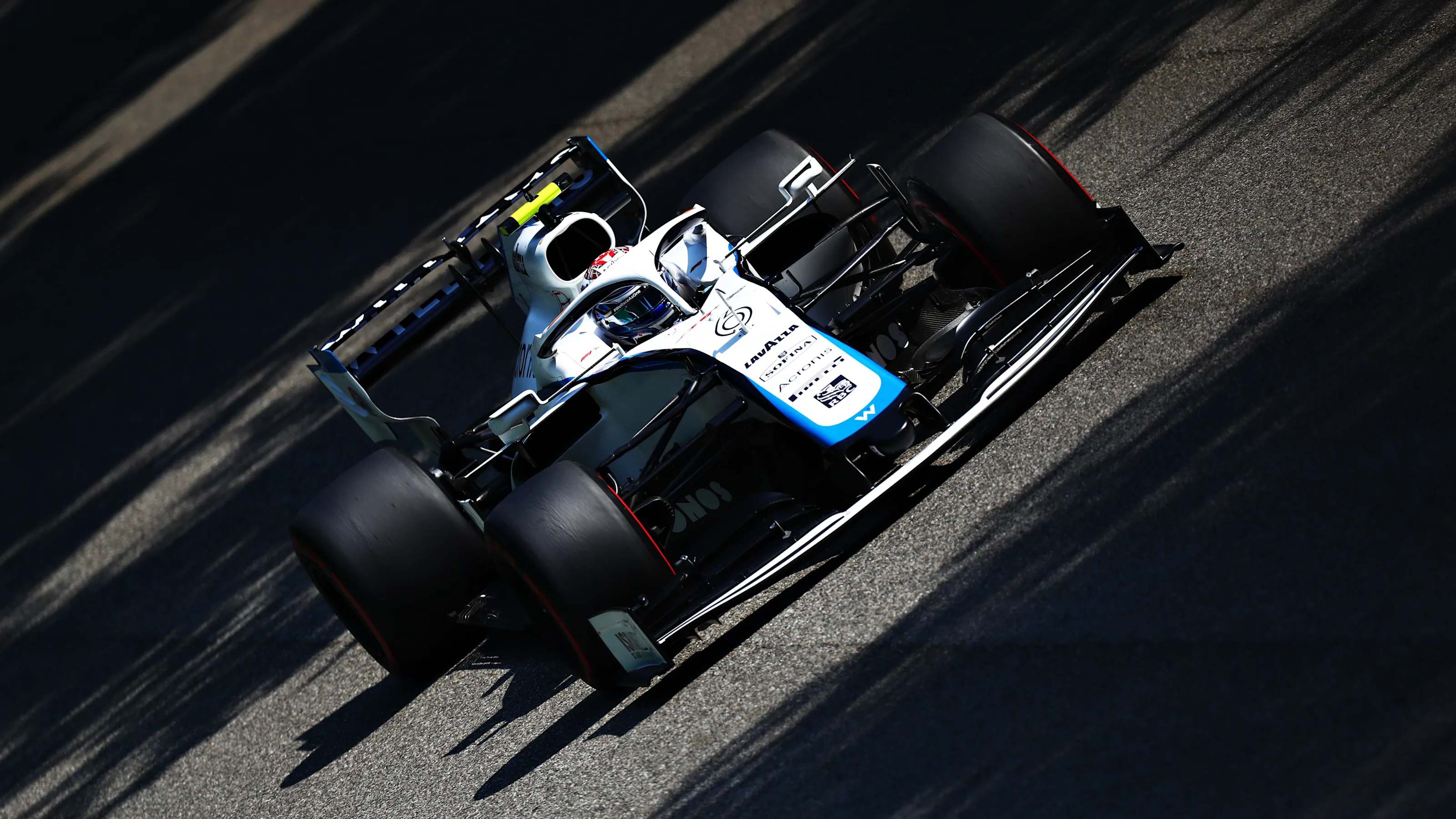 MONZA, ITALY - SEPTEMBER 05: Nicholas Latifi of Canada driving the (6) Williams Racing FW43