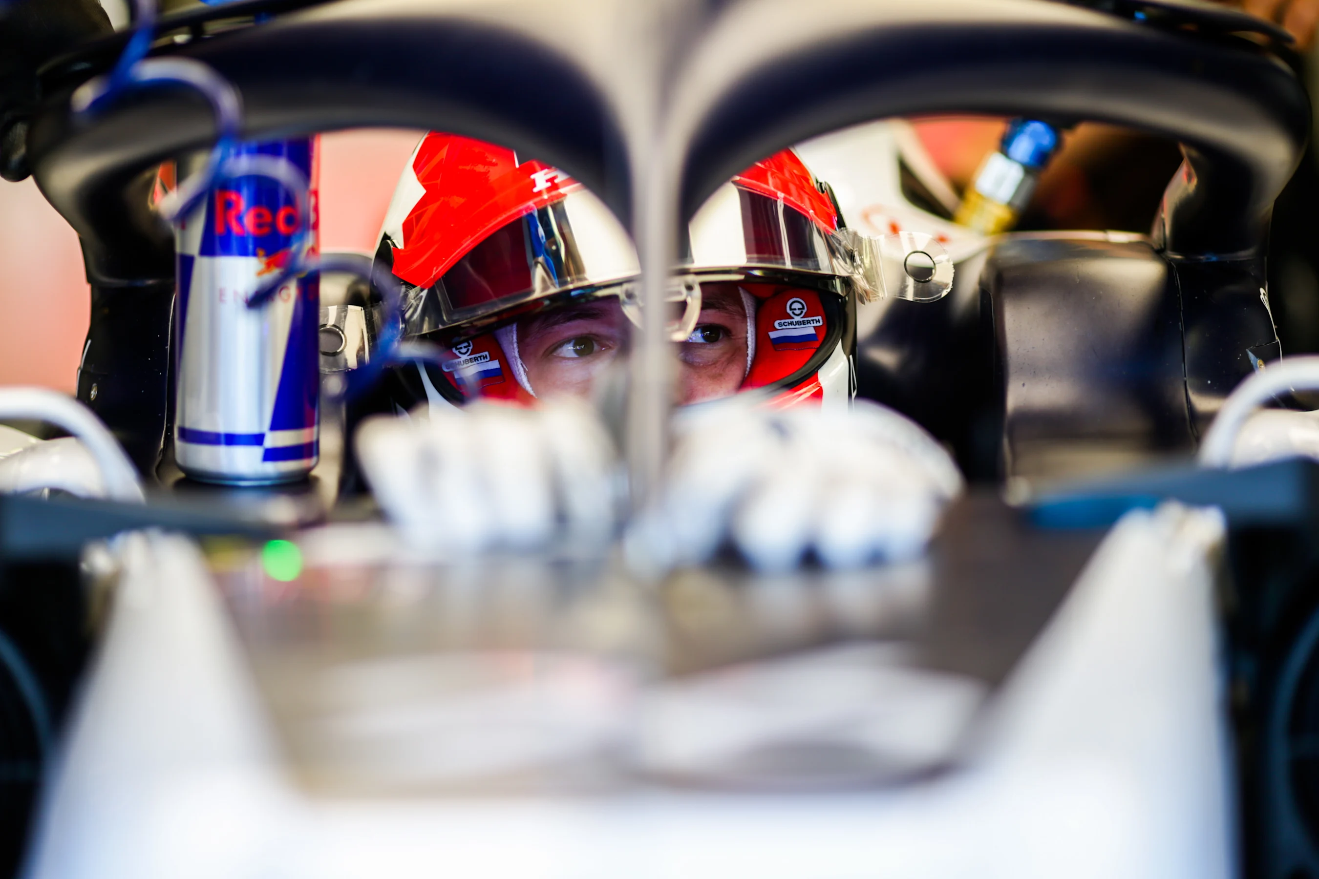 MONZA, ITALY - SEPTEMBER 05: Daniil Kvyat of Scuderia AlphaTauri and Russia  during final practice