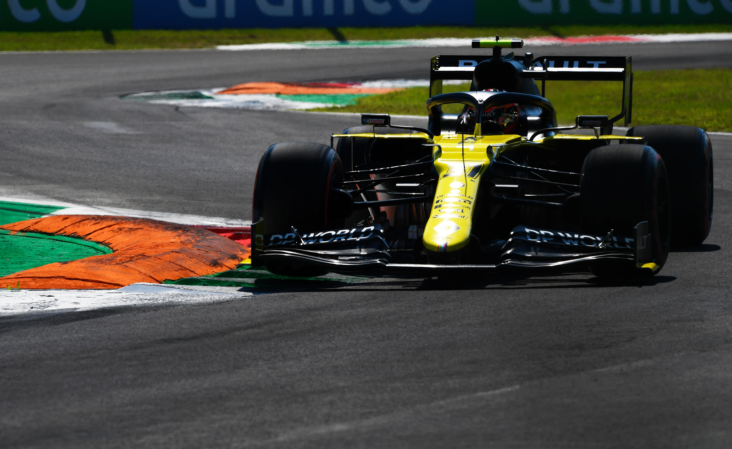 MONZA, ITALY - SEPTEMBER 05: Esteban Ocon of France driving the (31) Renault Sport Formula One Team