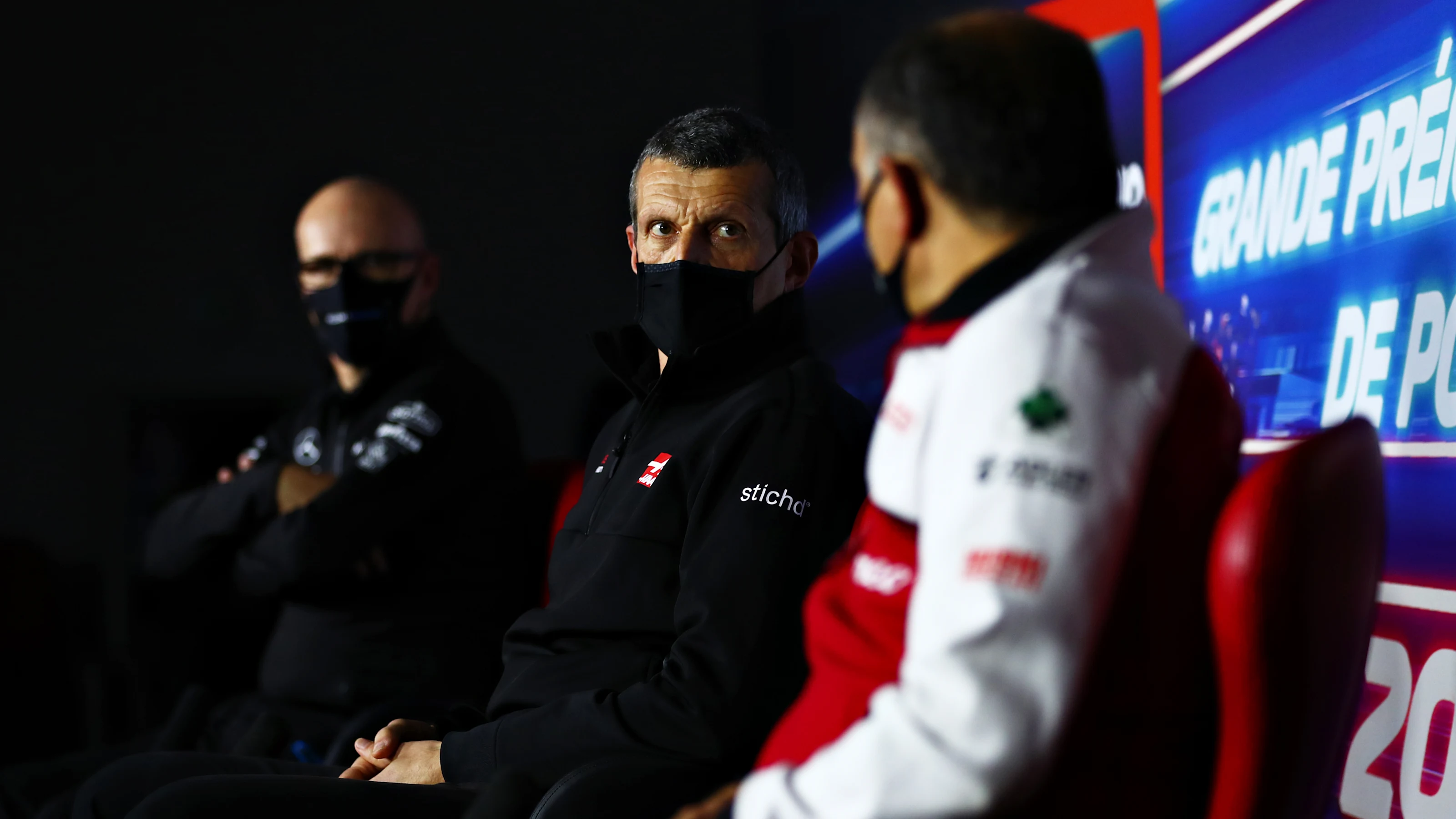 PORTIMAO, PORTUGAL - OCTOBER 23: Haas F1 Team Principal Guenther Steiner looks on in the Team