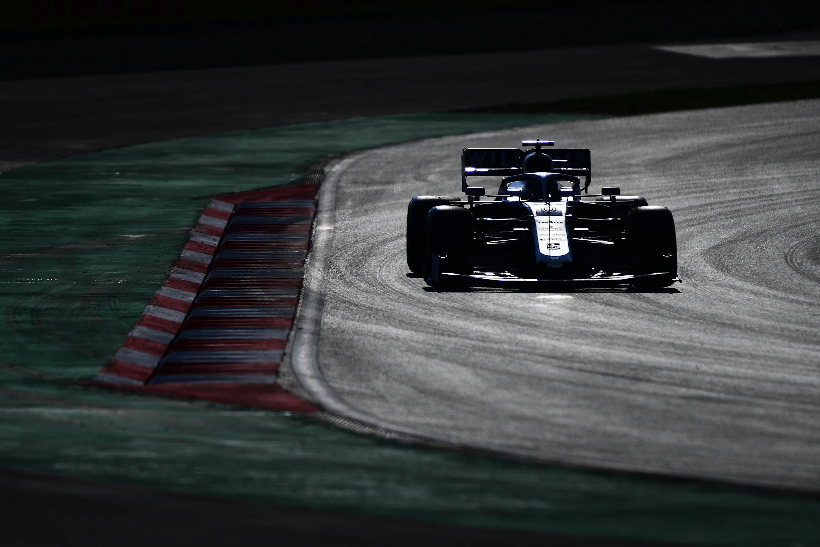 ISTANBUL, TURKEY - NOVEMBER 13: George Russell of Great Britain driving the (63) Williams Racing