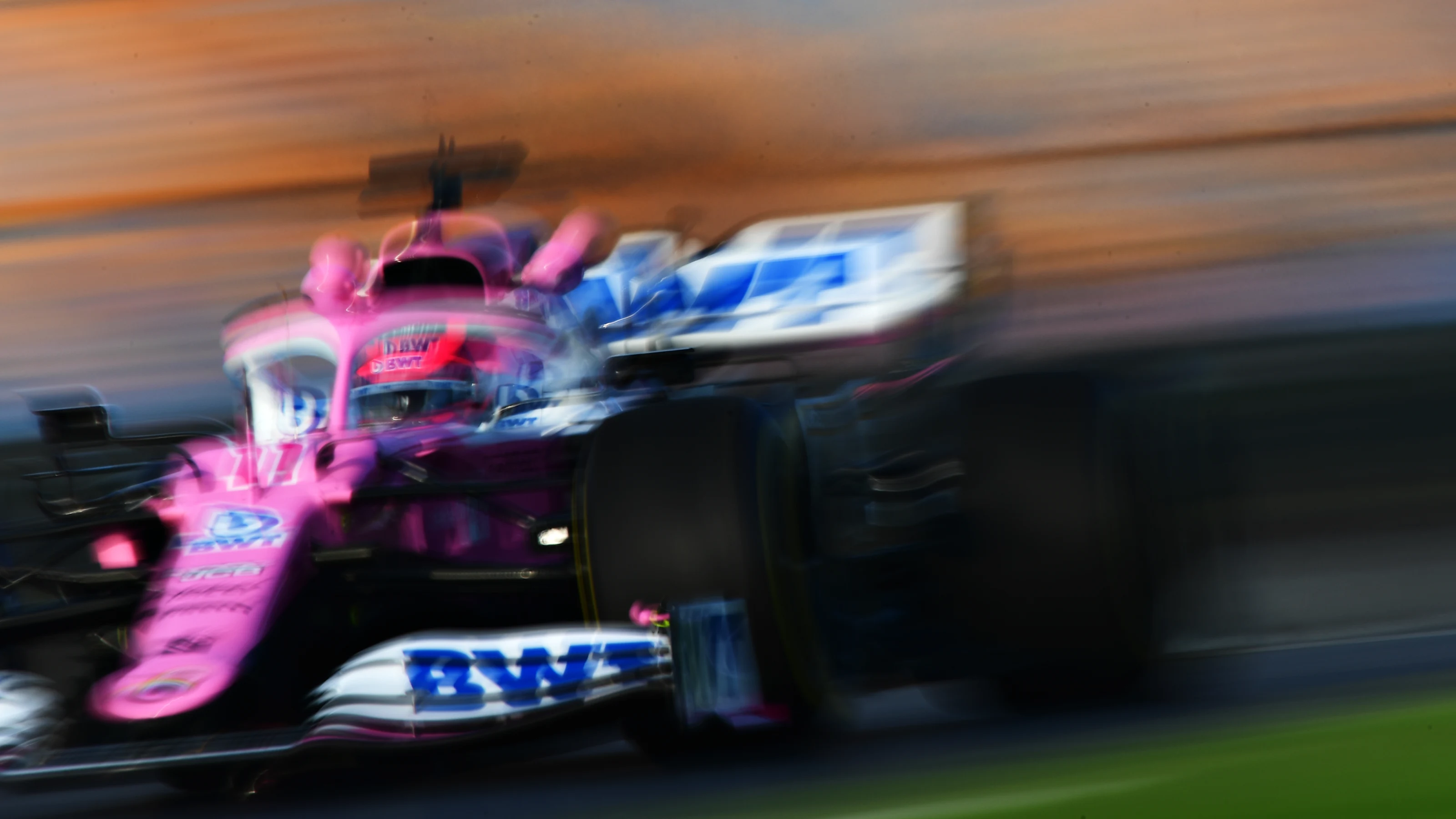 ISTANBUL, TURKEY - NOVEMBER 13: Sergio Perez of Mexico driving the (11) Racing Point RP20 Mercedes